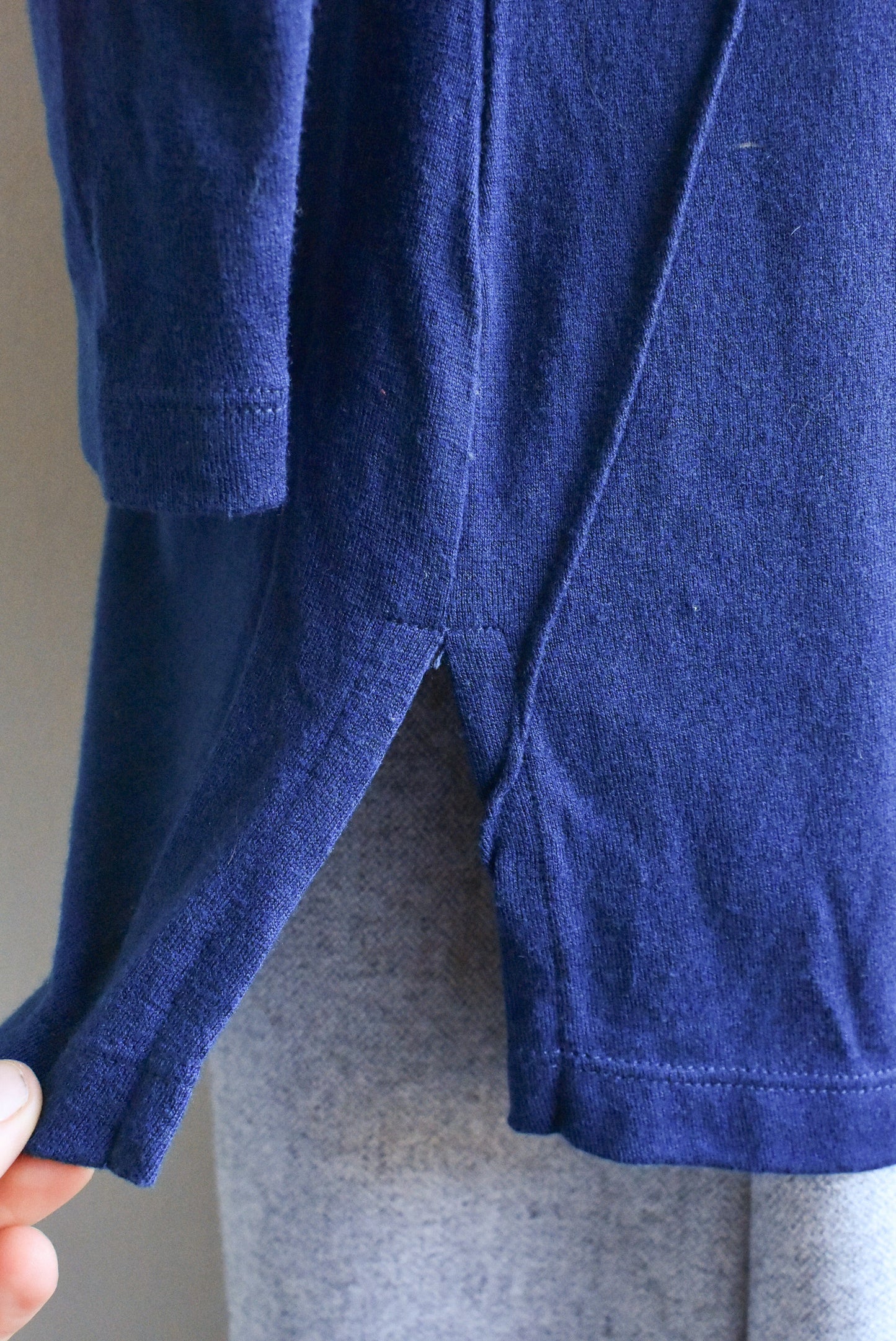 Wild South, 100% Natural long line merino/bamboo top, size 10