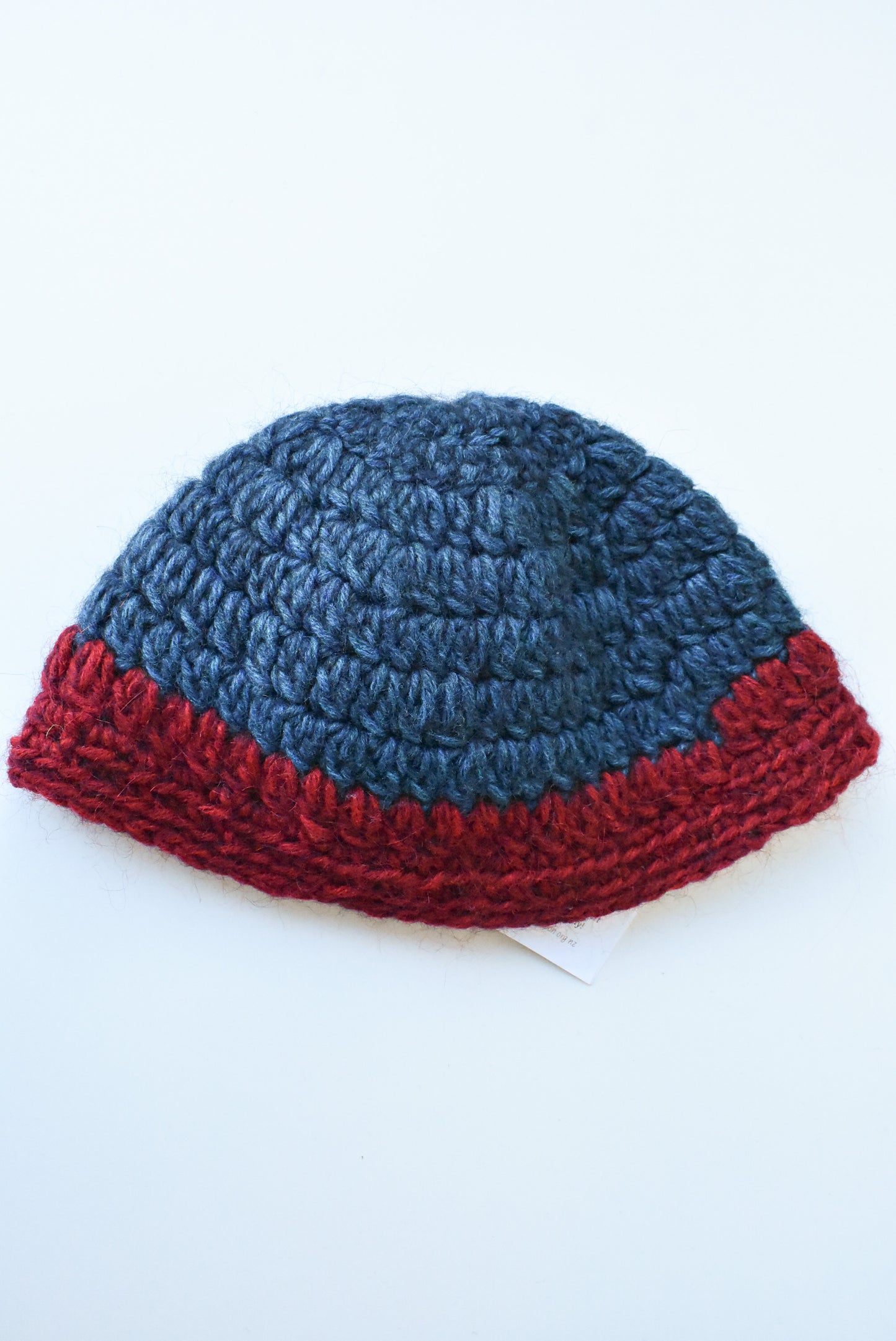 Handmade crochet flower hat