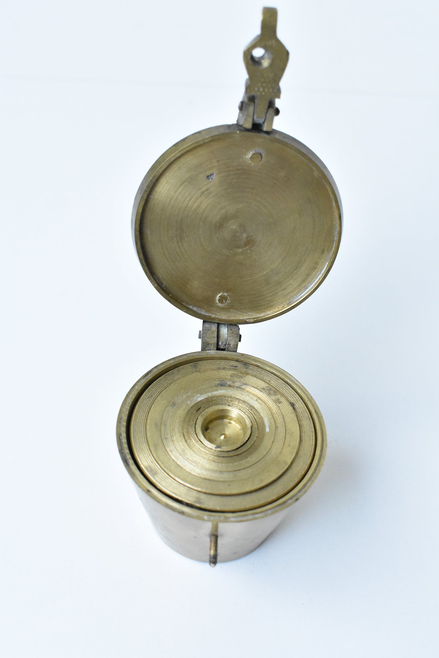 Vintage set of gold weights