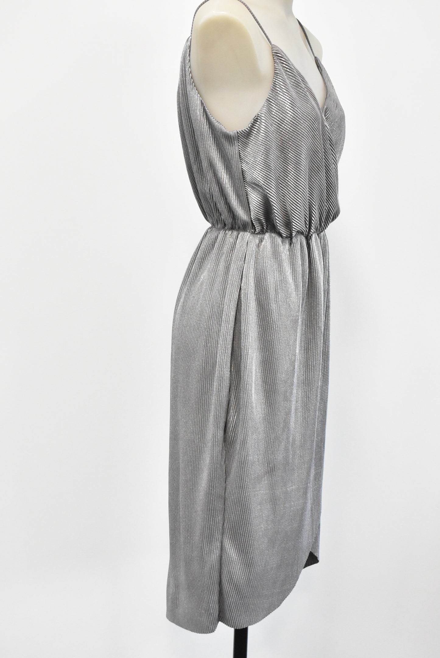Silver sparkly dress 10
