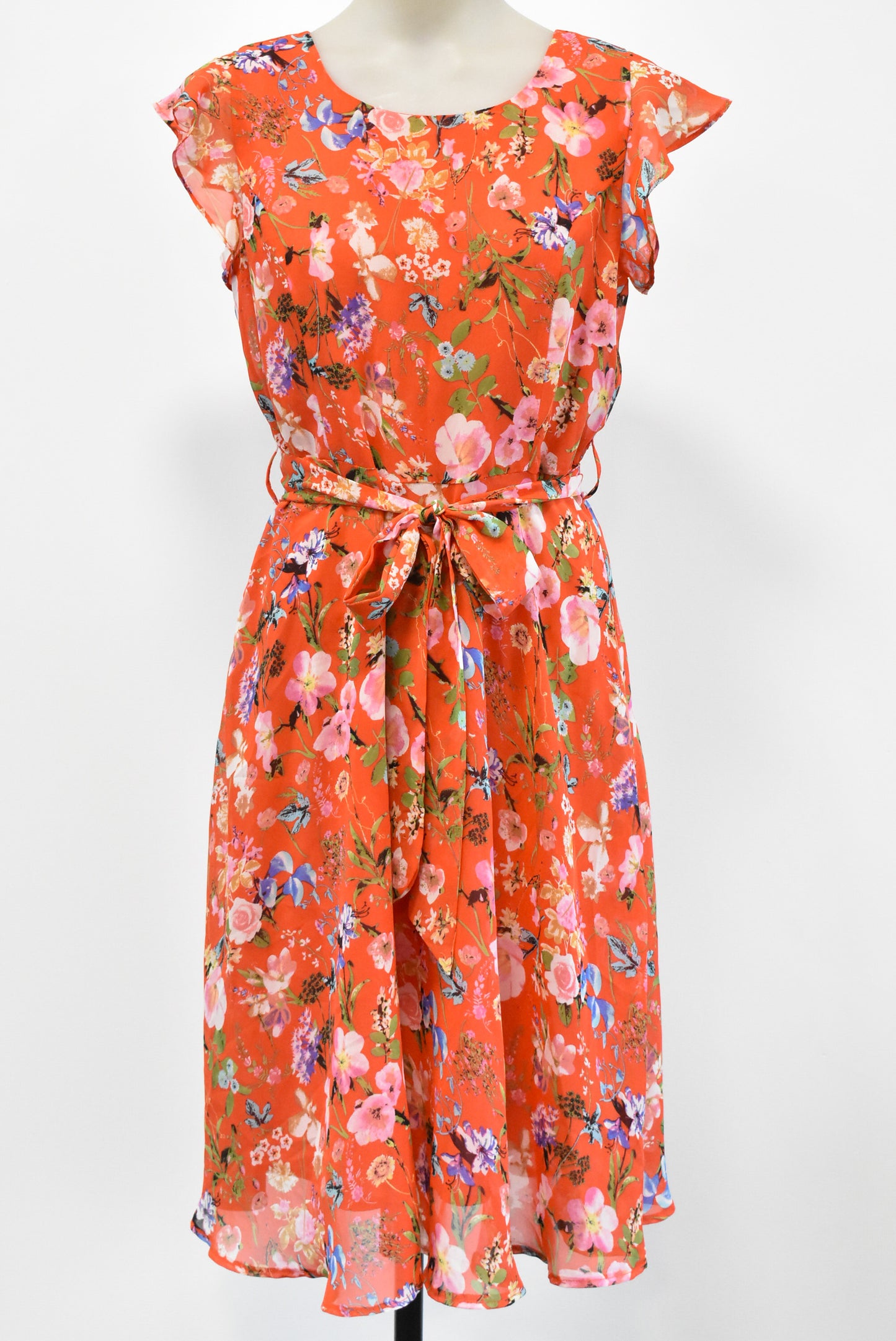 Capture vibrant floral dress, M