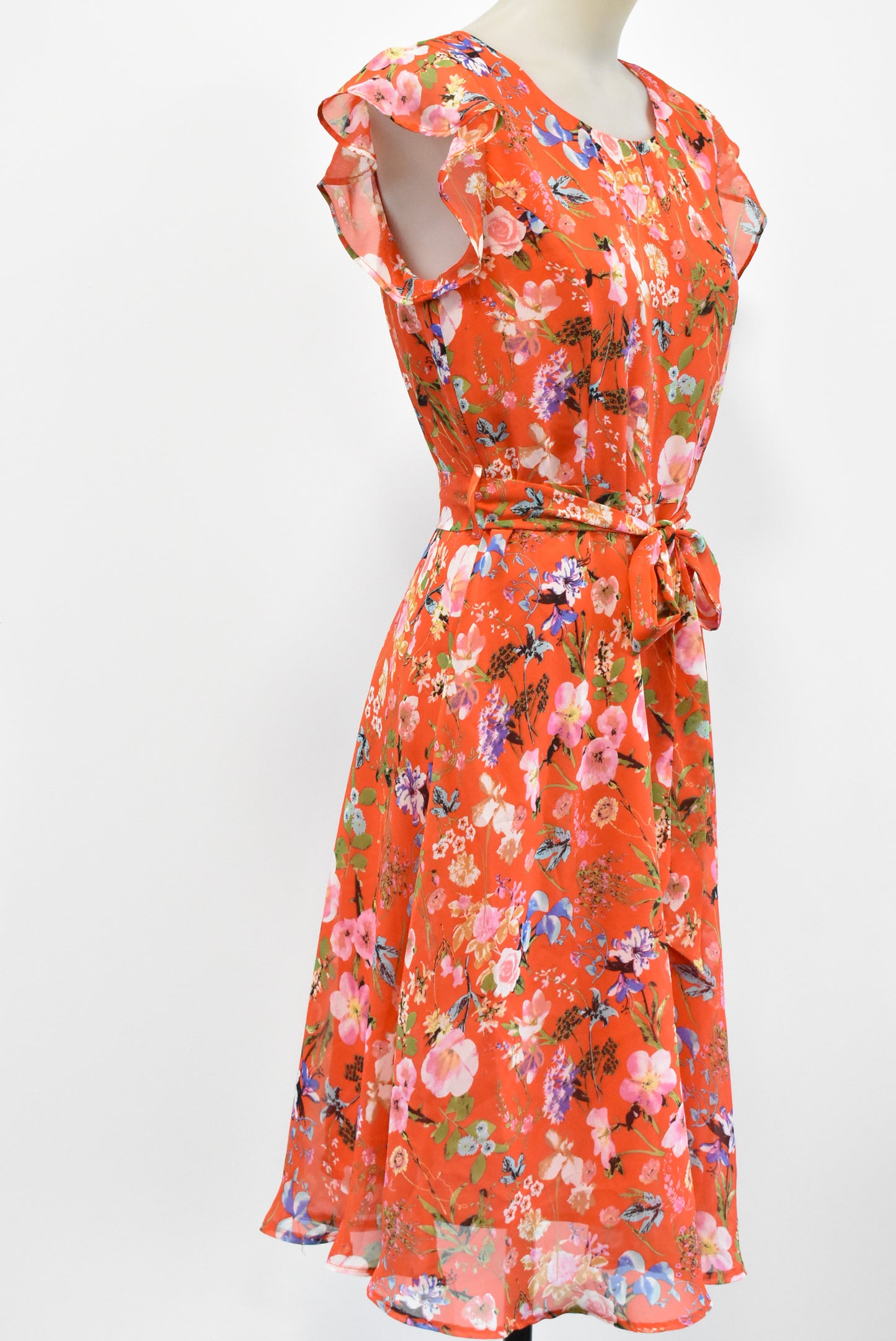 Capture vibrant floral dress, M