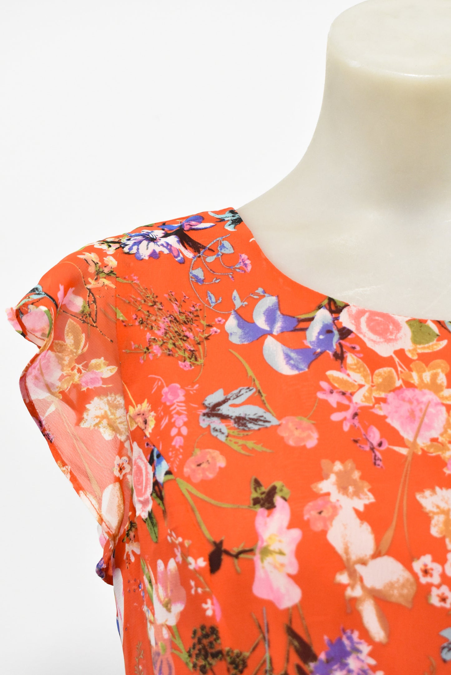 Capture vibrant floral dress, M