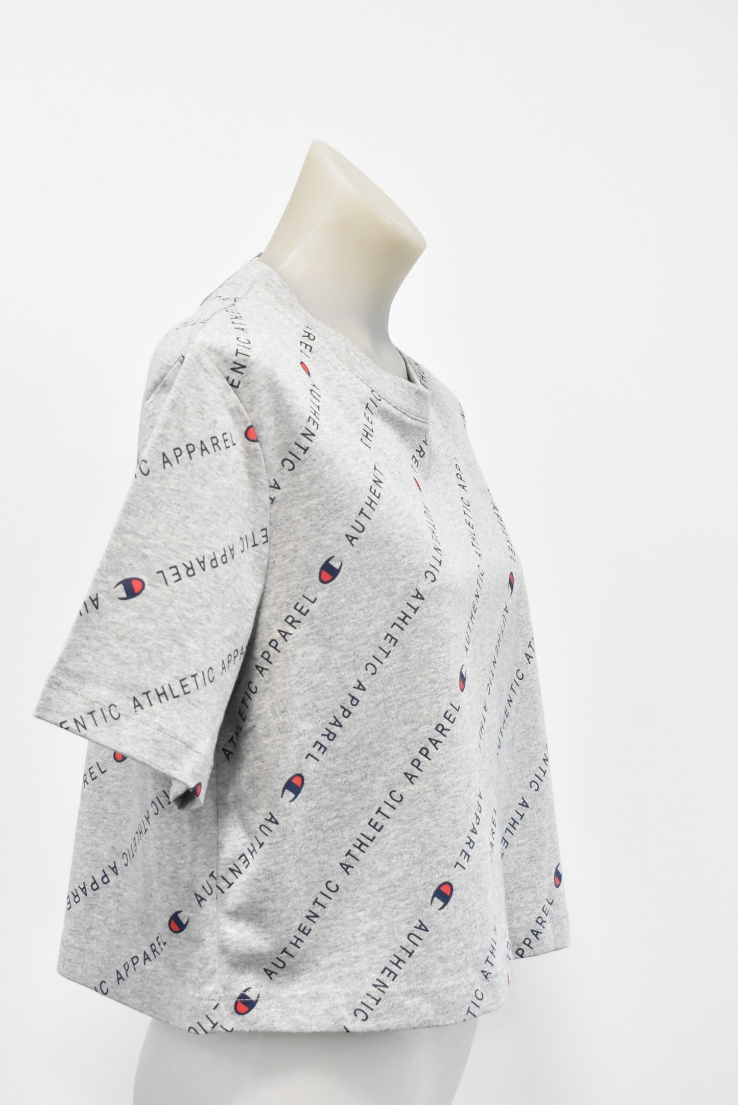 Champion NEW grey crop top, S
