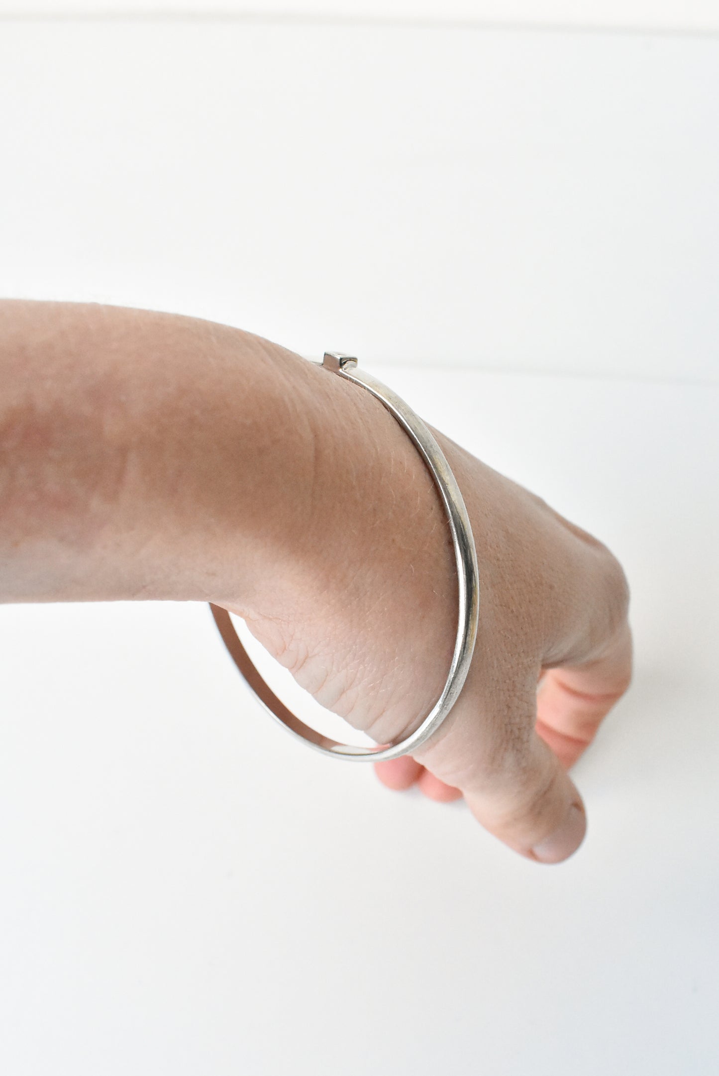 Elle 925 silver + ruby bracelet