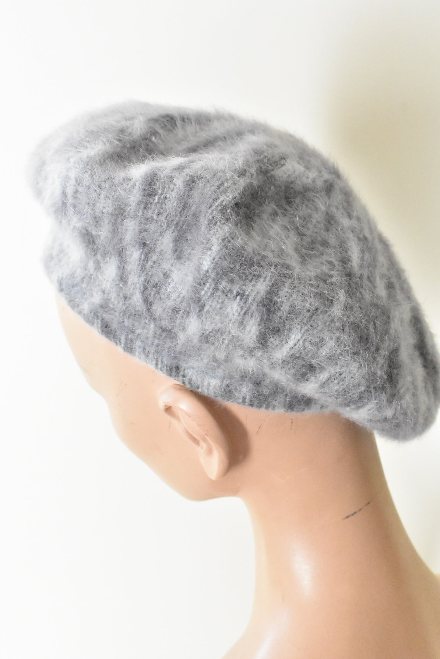 Kangol, classic grey wool beret