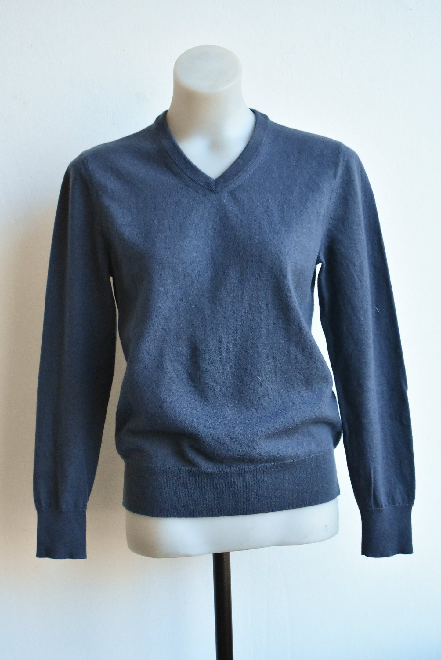 3 Wise Men merino wool slate grey jersey, S