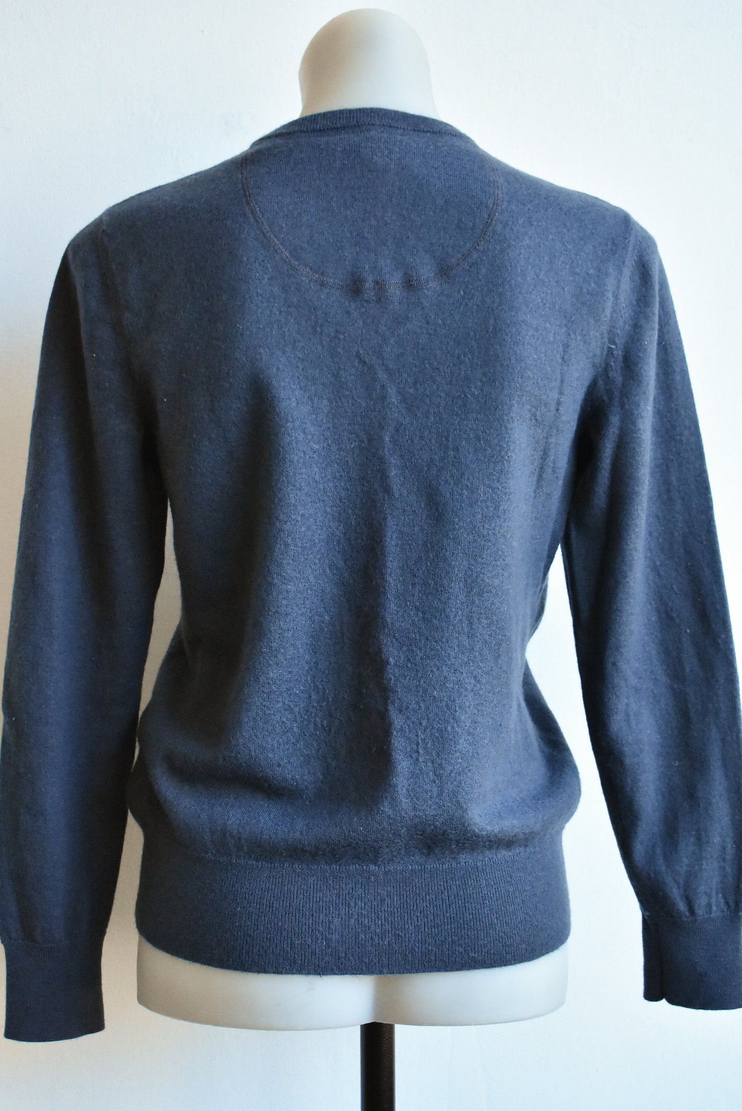 3 Wise Men merino wool slate grey jersey, S