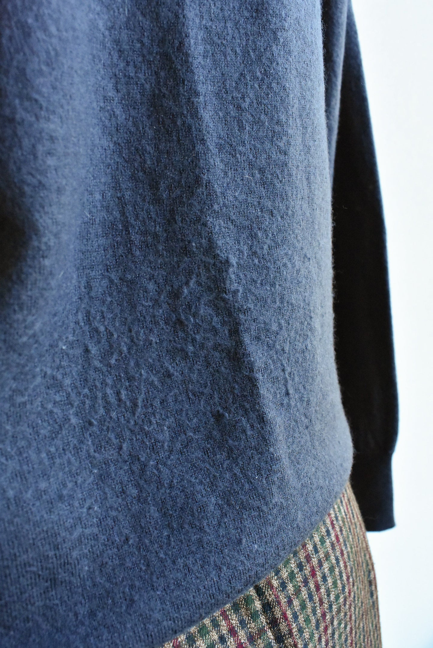 3 Wise Men merino wool slate grey jersey, S