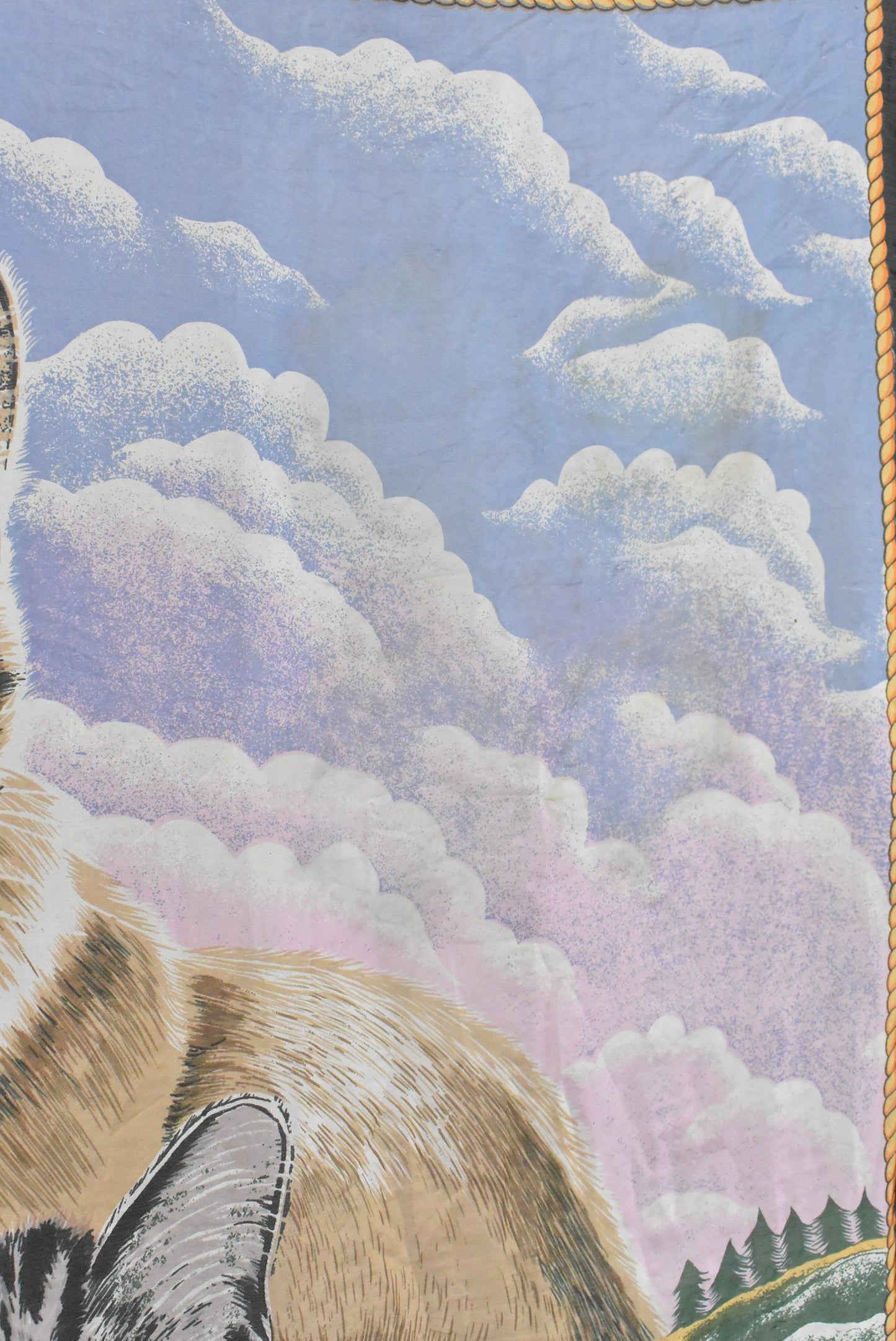 Suzanne Klee silk cat scarf