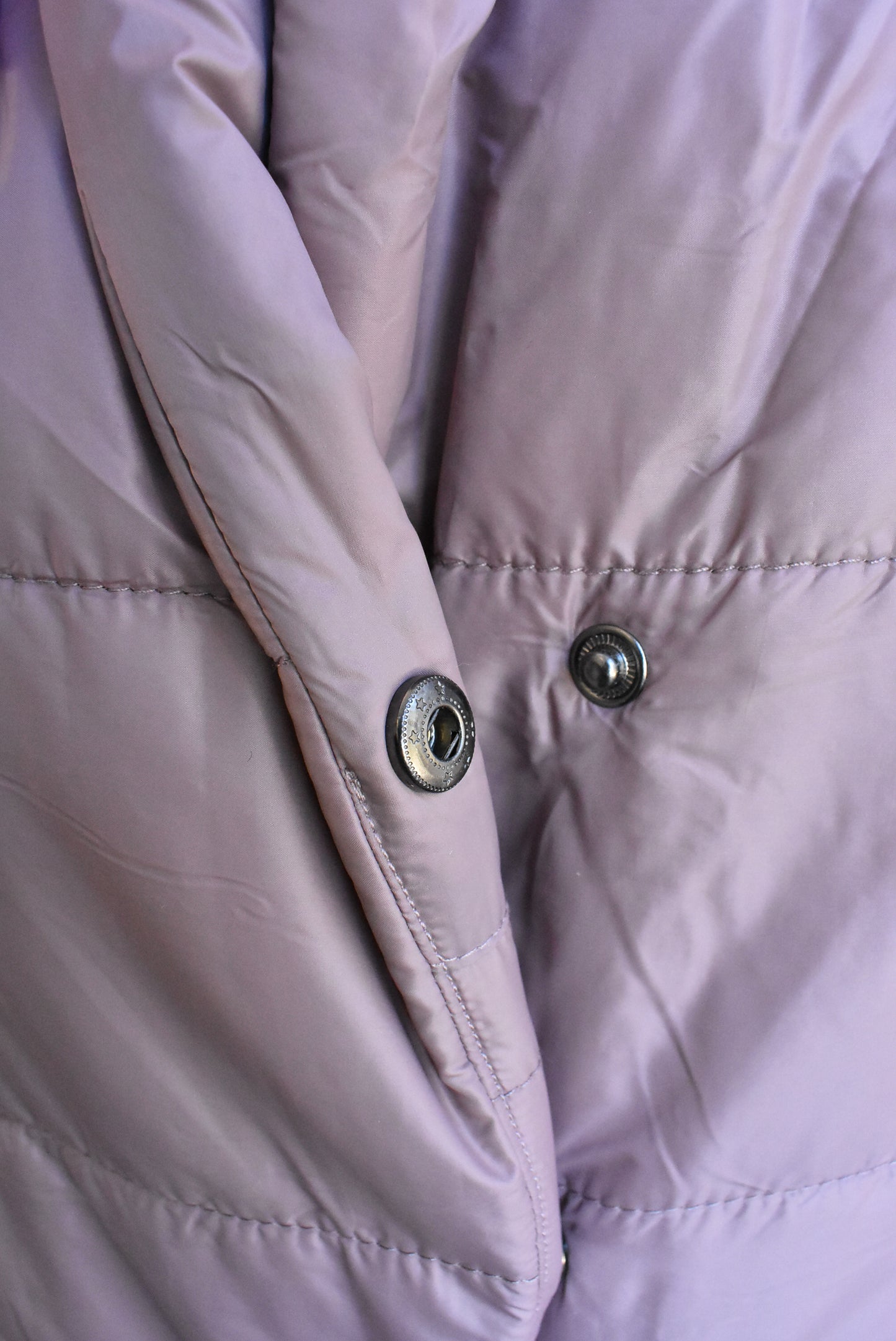 Ella J purple puffer jacket, NEW, size 16