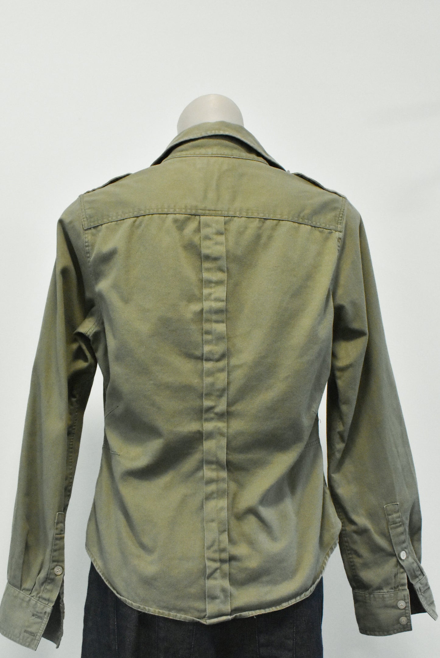 Army green shirt L