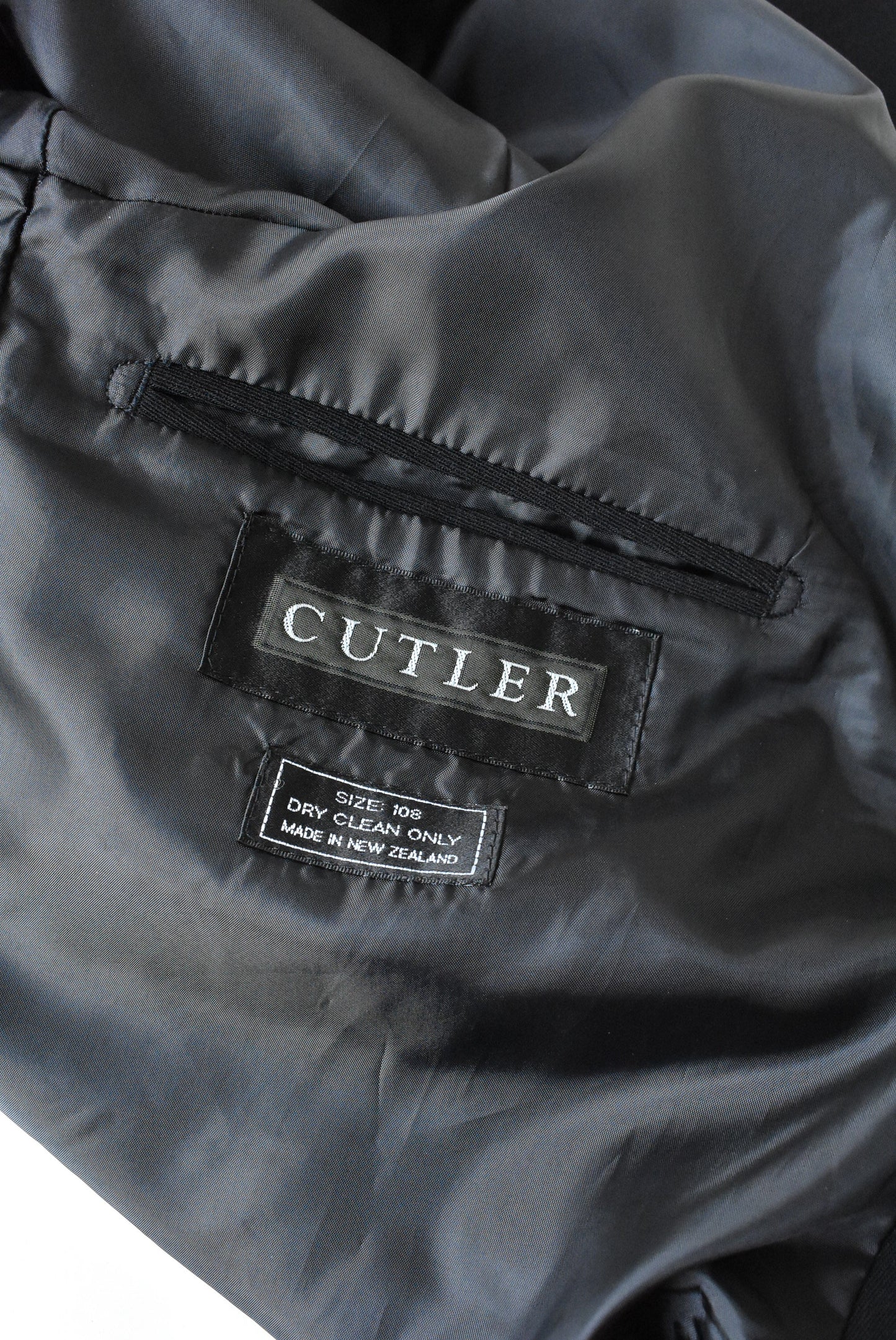 Cutler black winter jacket, XXL