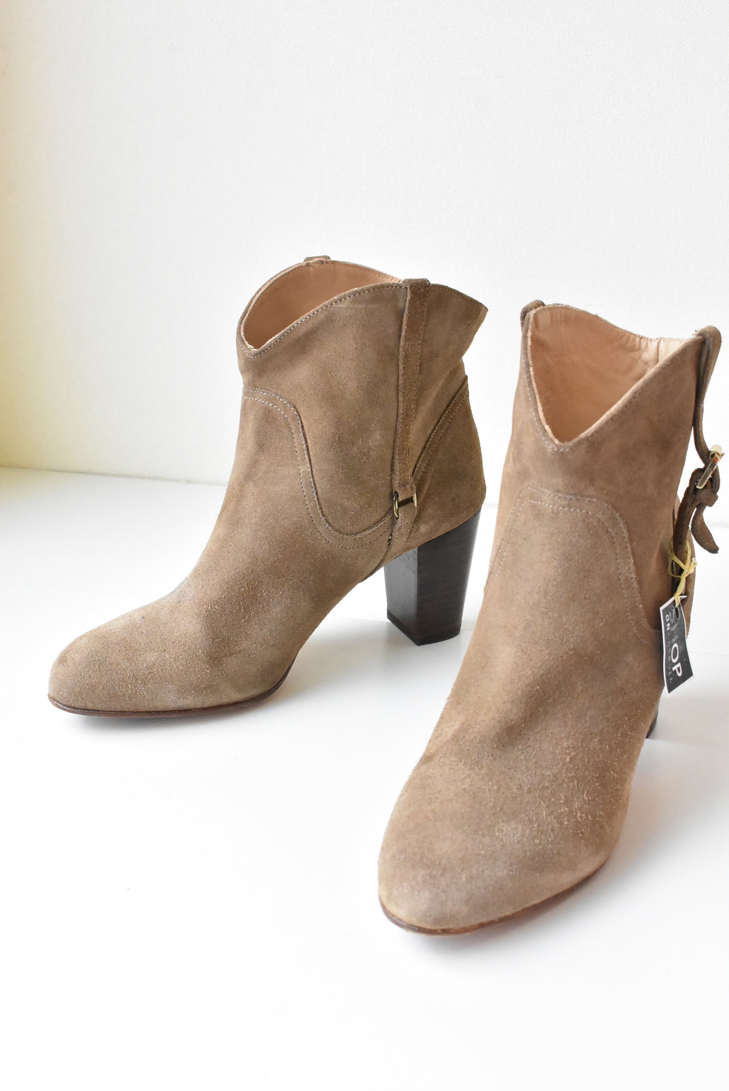 Massimo Dutti suede boots Size 40