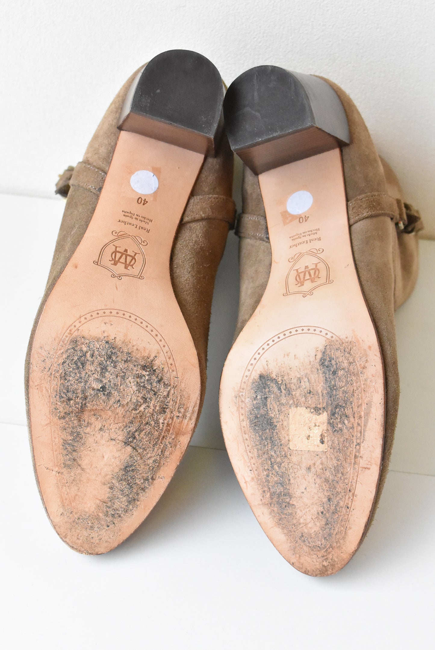 Massimo Dutti suede boots Size 40