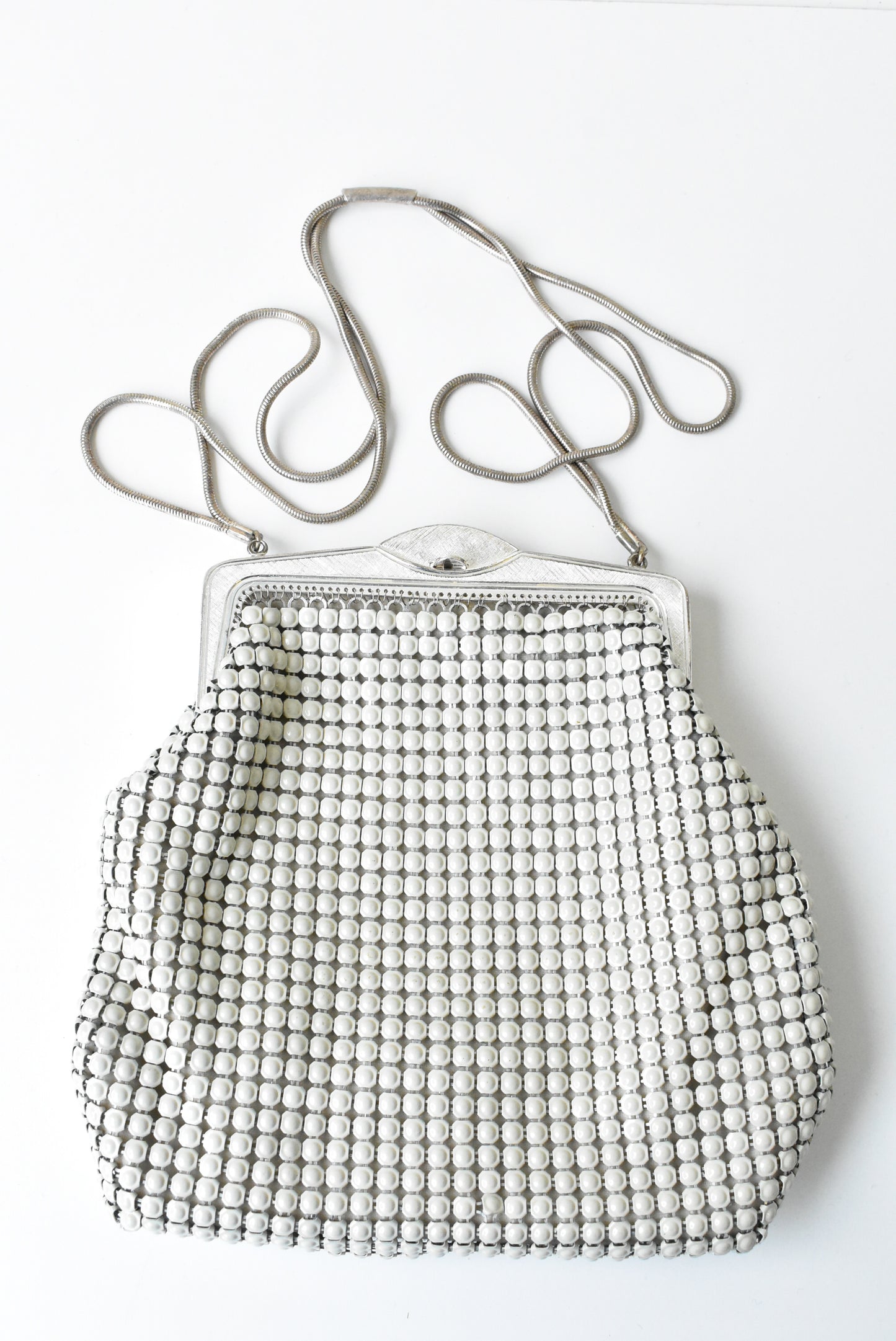 Oroton vintage mesh style clutch purse