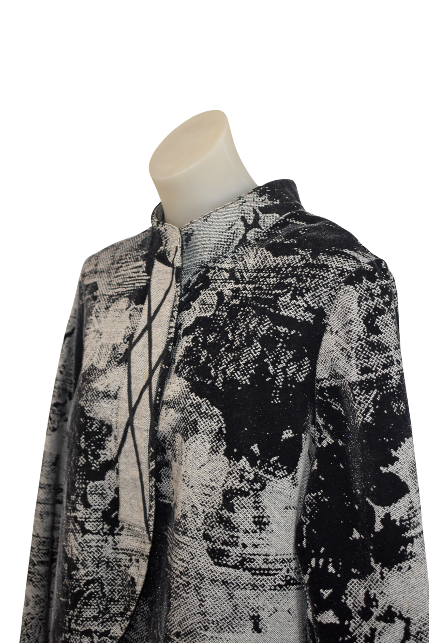 Nicola Waite Aussie made Avant Garde cotton + wool jacket, 3
