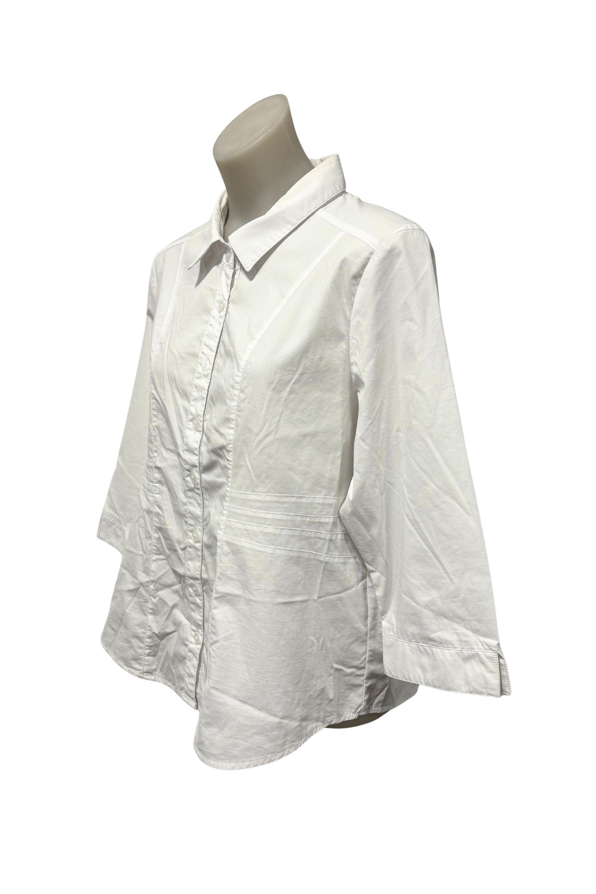 Analytic white blouse, 18