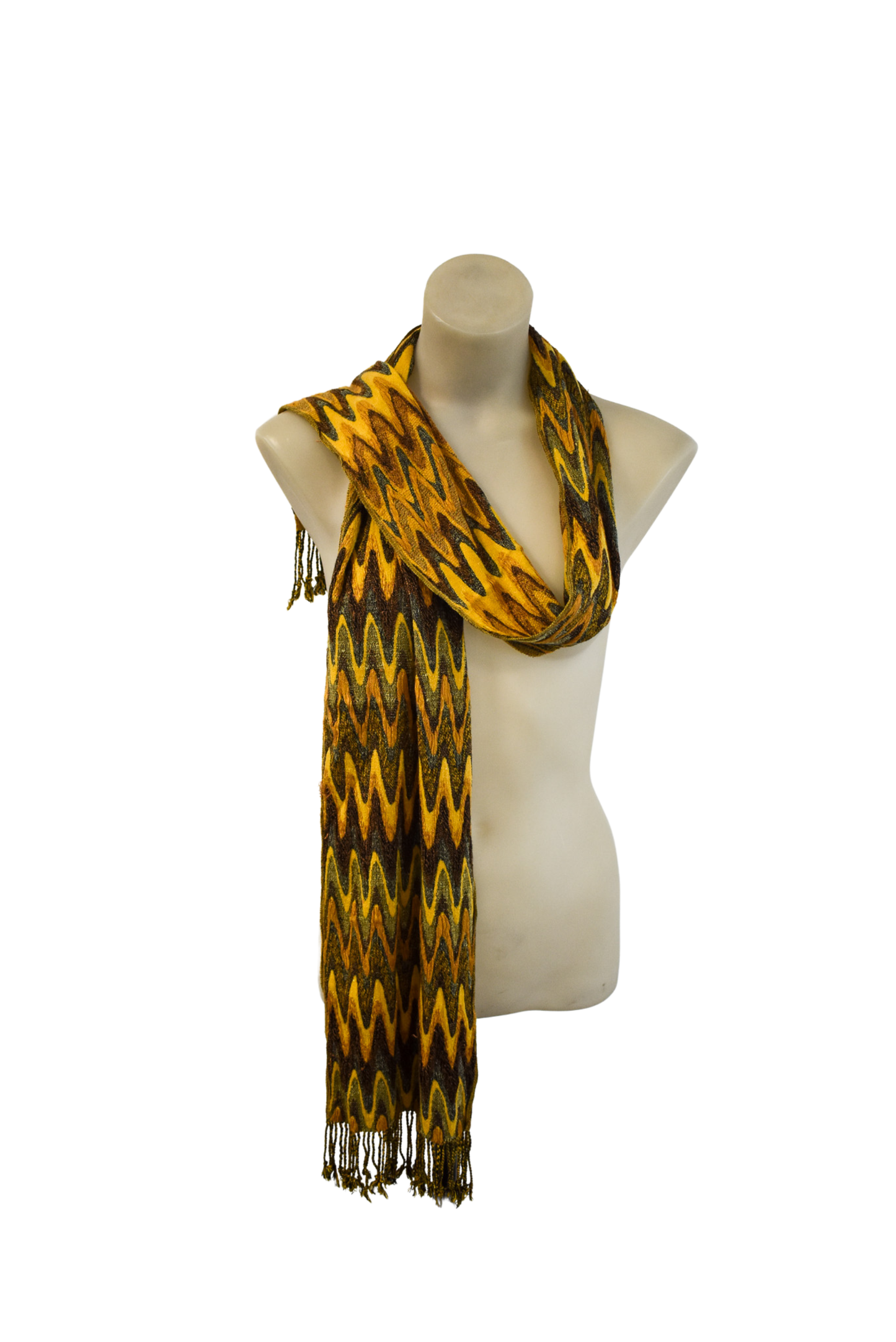Funky waves retro scarf
