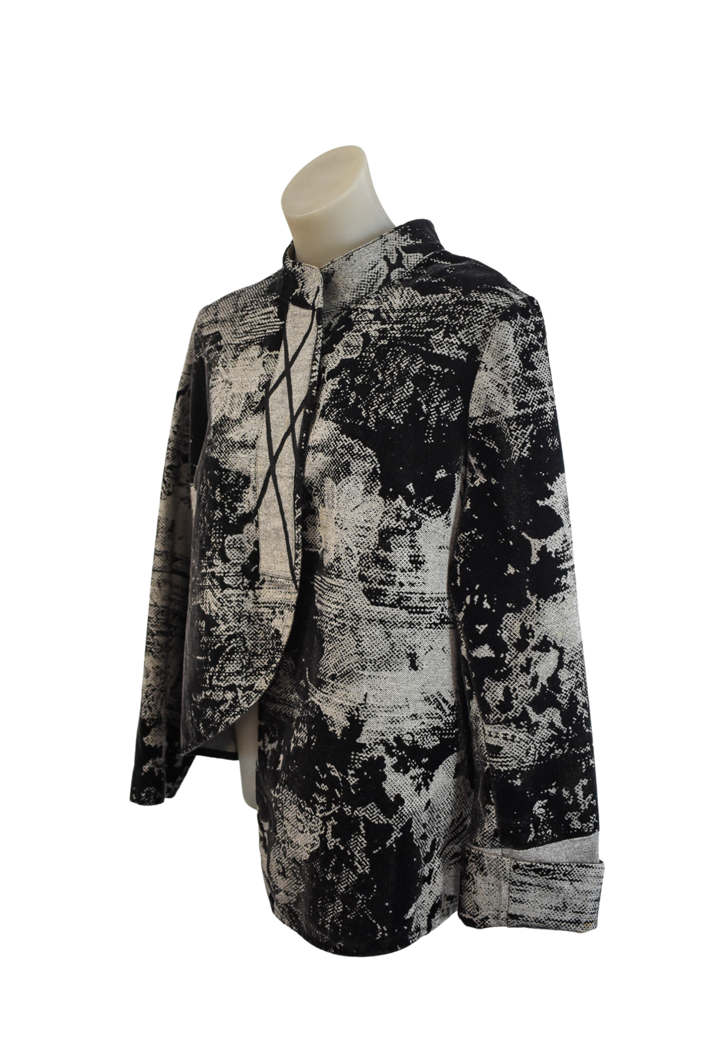 Nicola Waite Aussie made Avant Garde cotton + wool jacket, 3