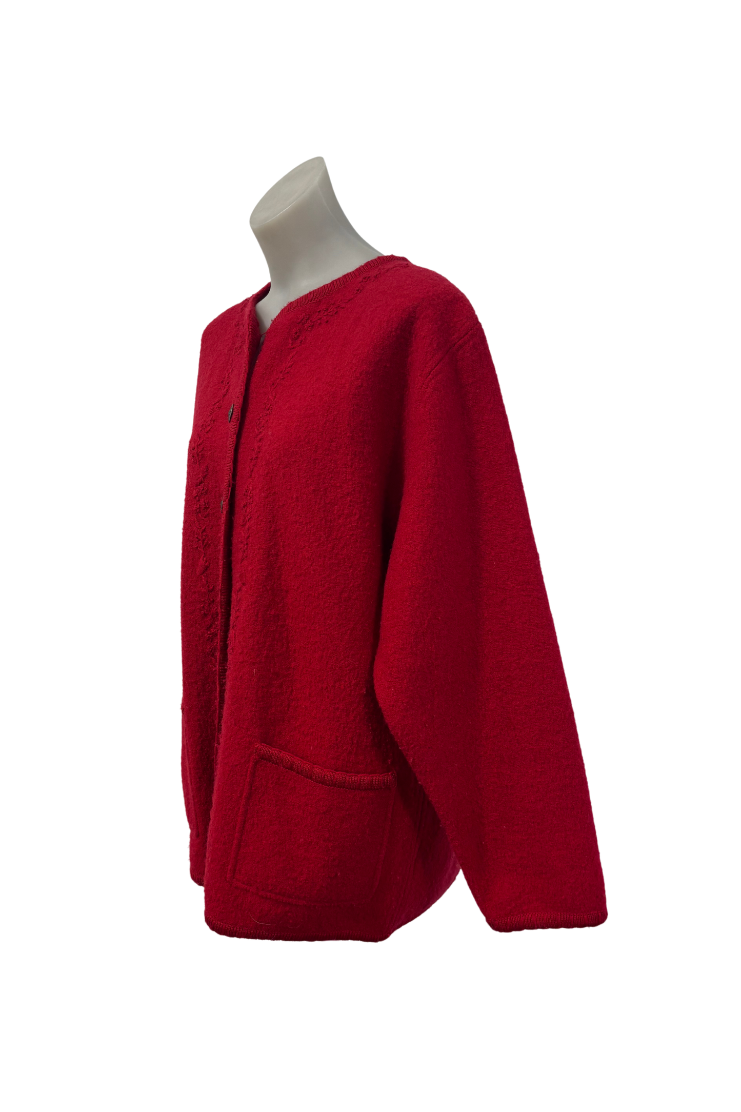 Chelsea 100% wool cardigan, M
