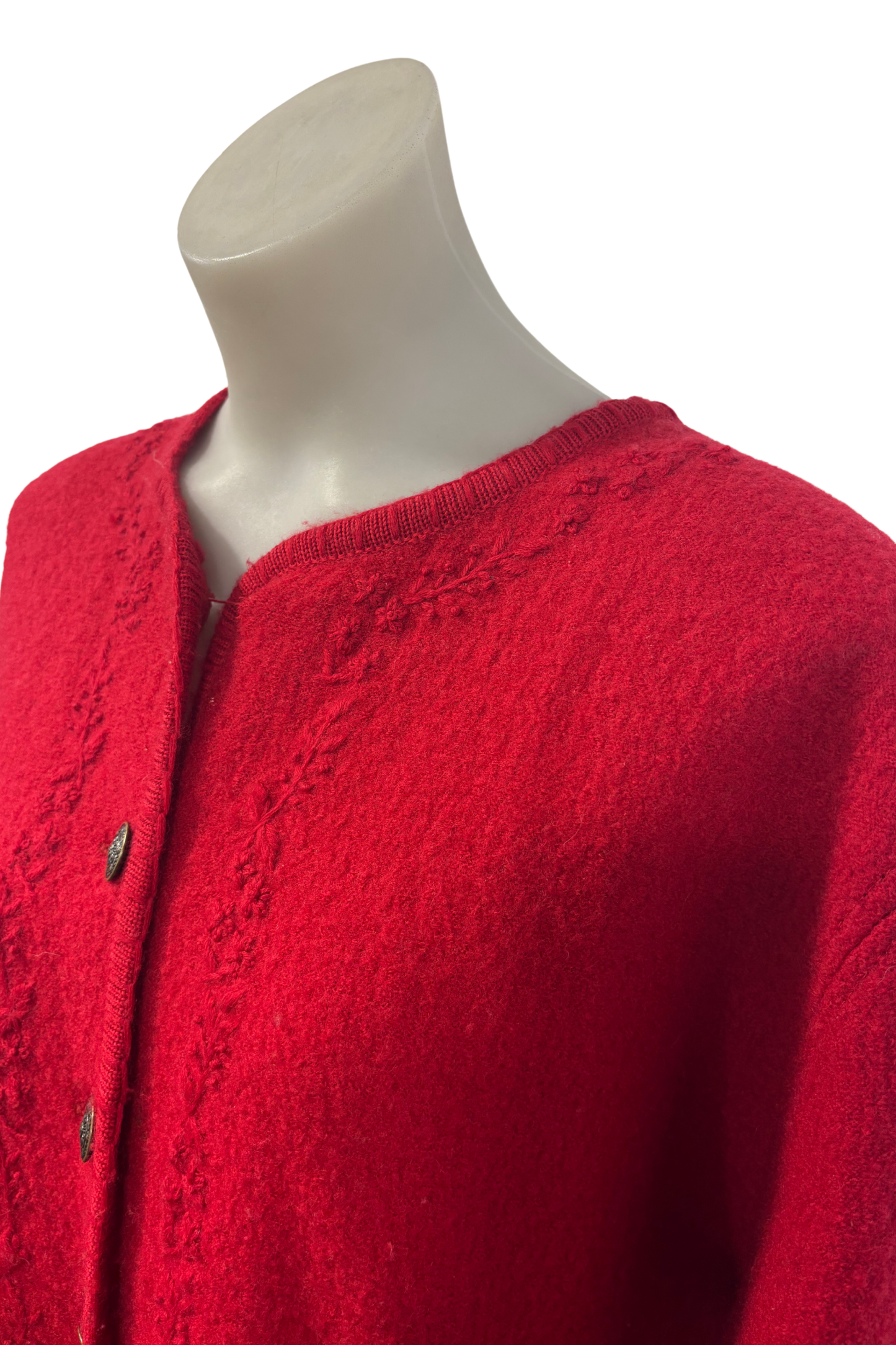 Chelsea 100% wool cardigan, M