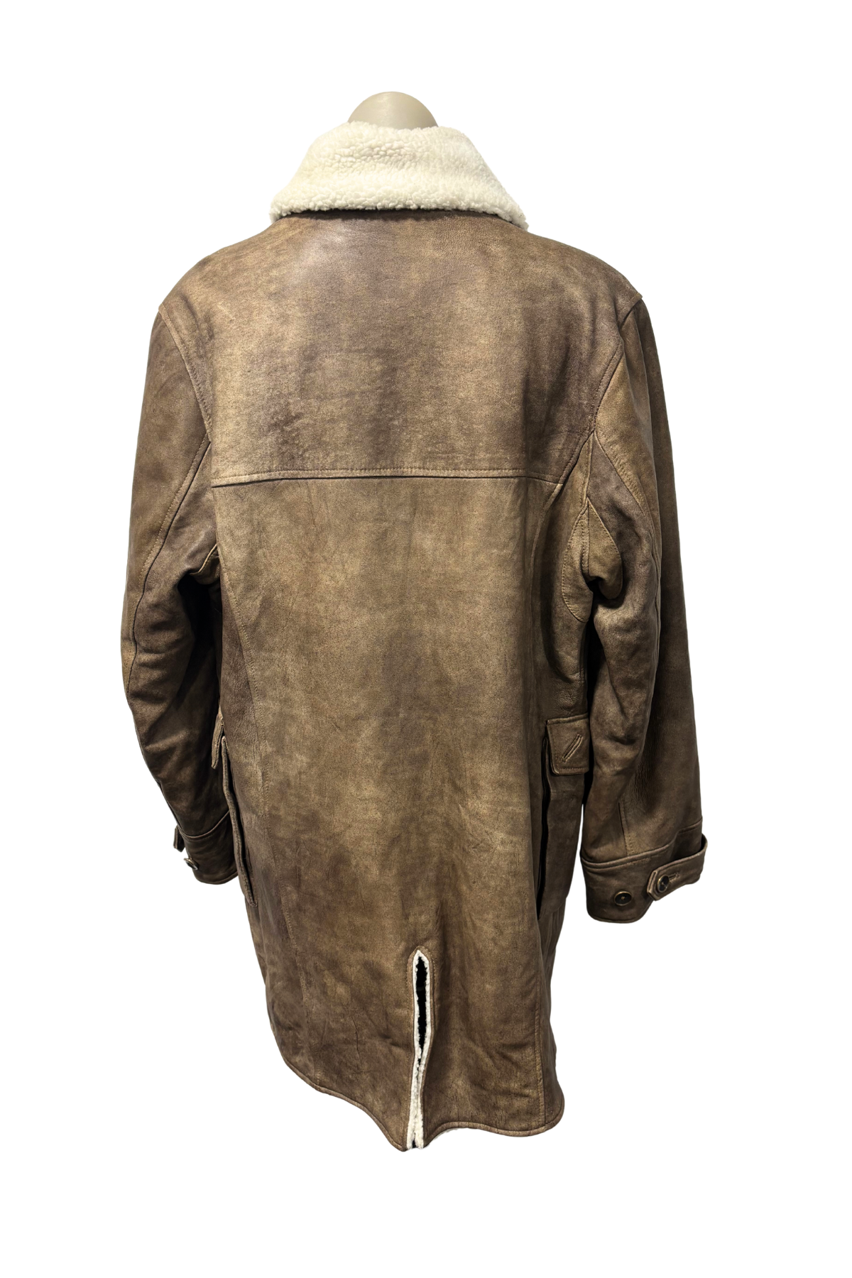 Heavy weight fleece lined jacket, L