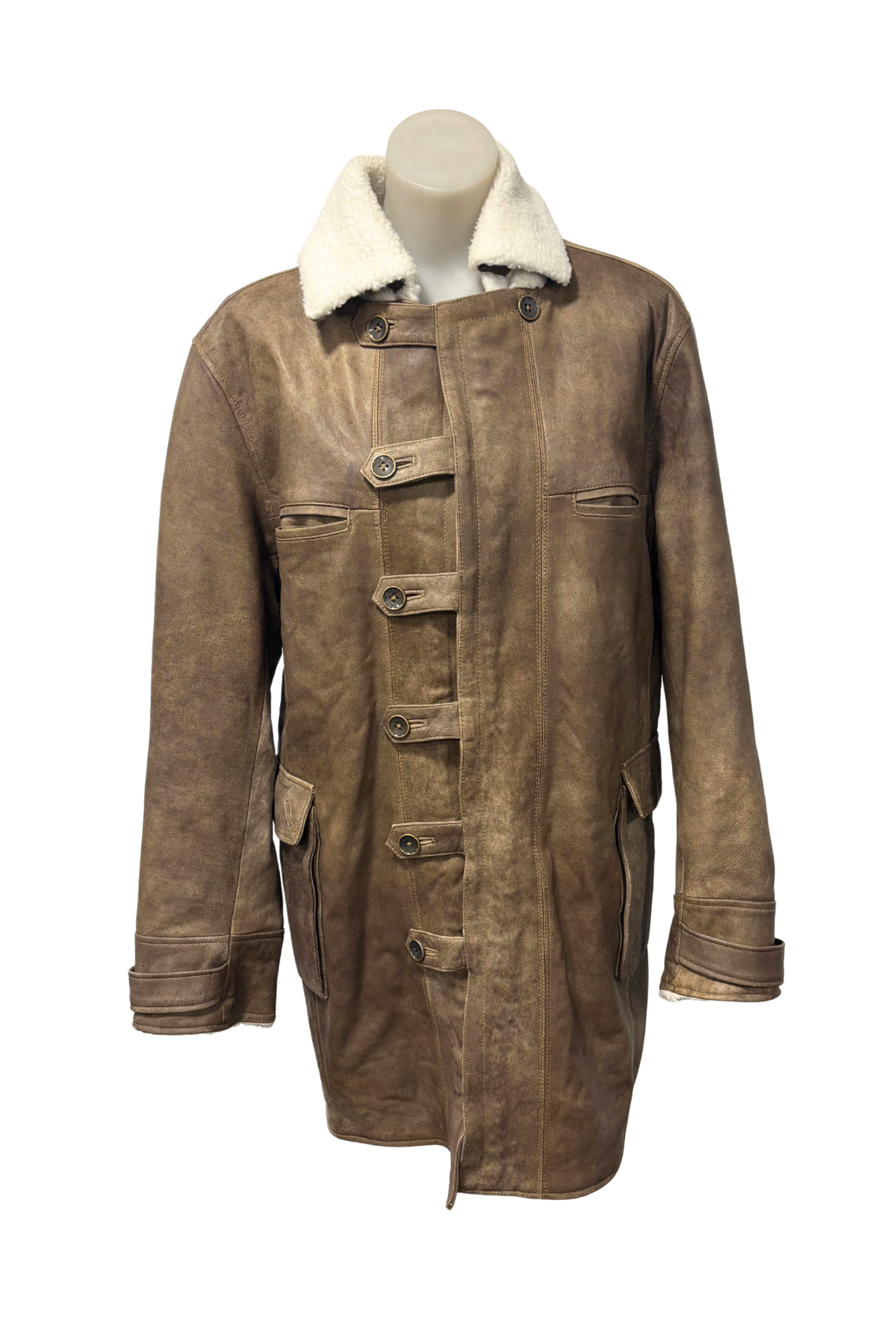 Heavy weight fleece lined jacket, L