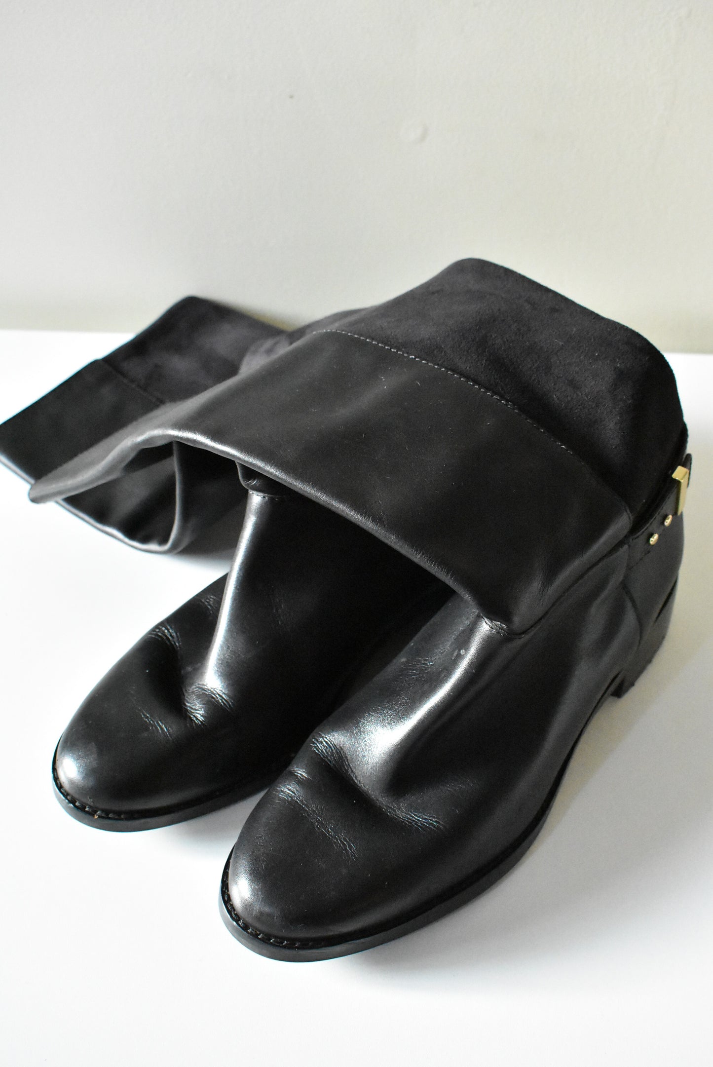 Cole Haan high boots, 8.5B(US)