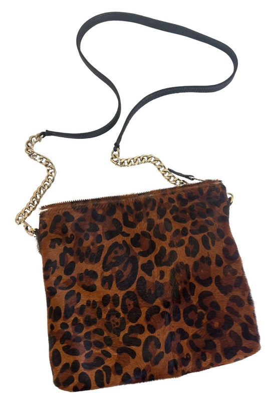 Waugh's NZ made genuine leather cowhide handbag