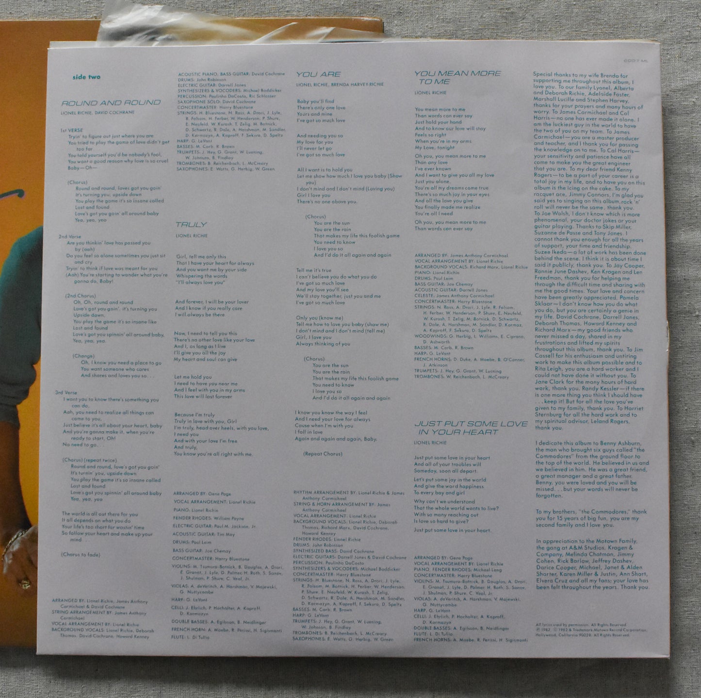 Lionel Richie - Debut solo album