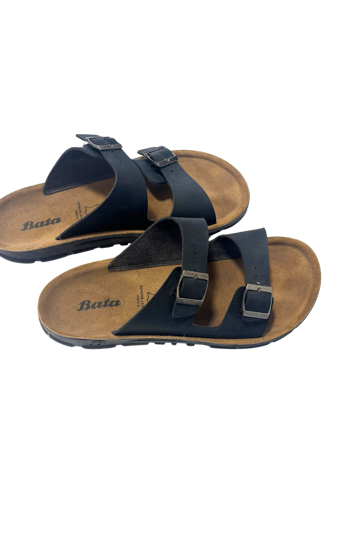 Bata leather sandals, Mens 10