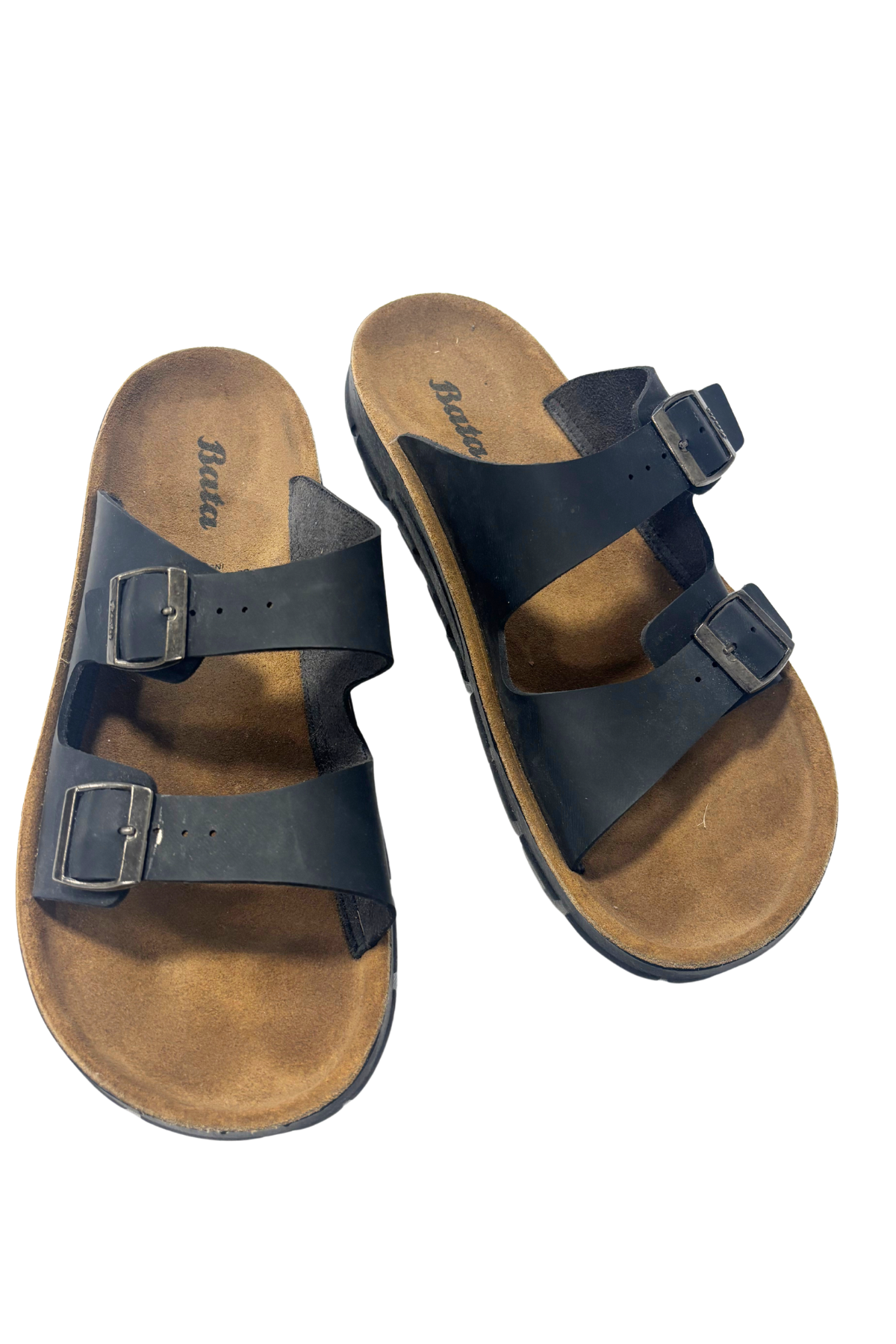 Bata leather sandals, Mens 10