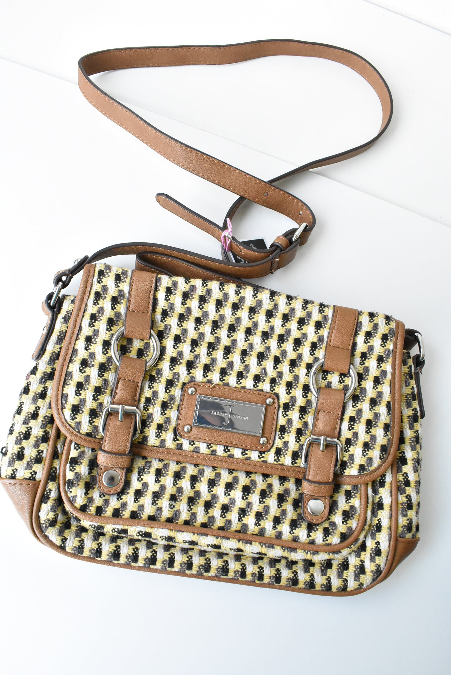 Jasper Conran woven-outer handbag