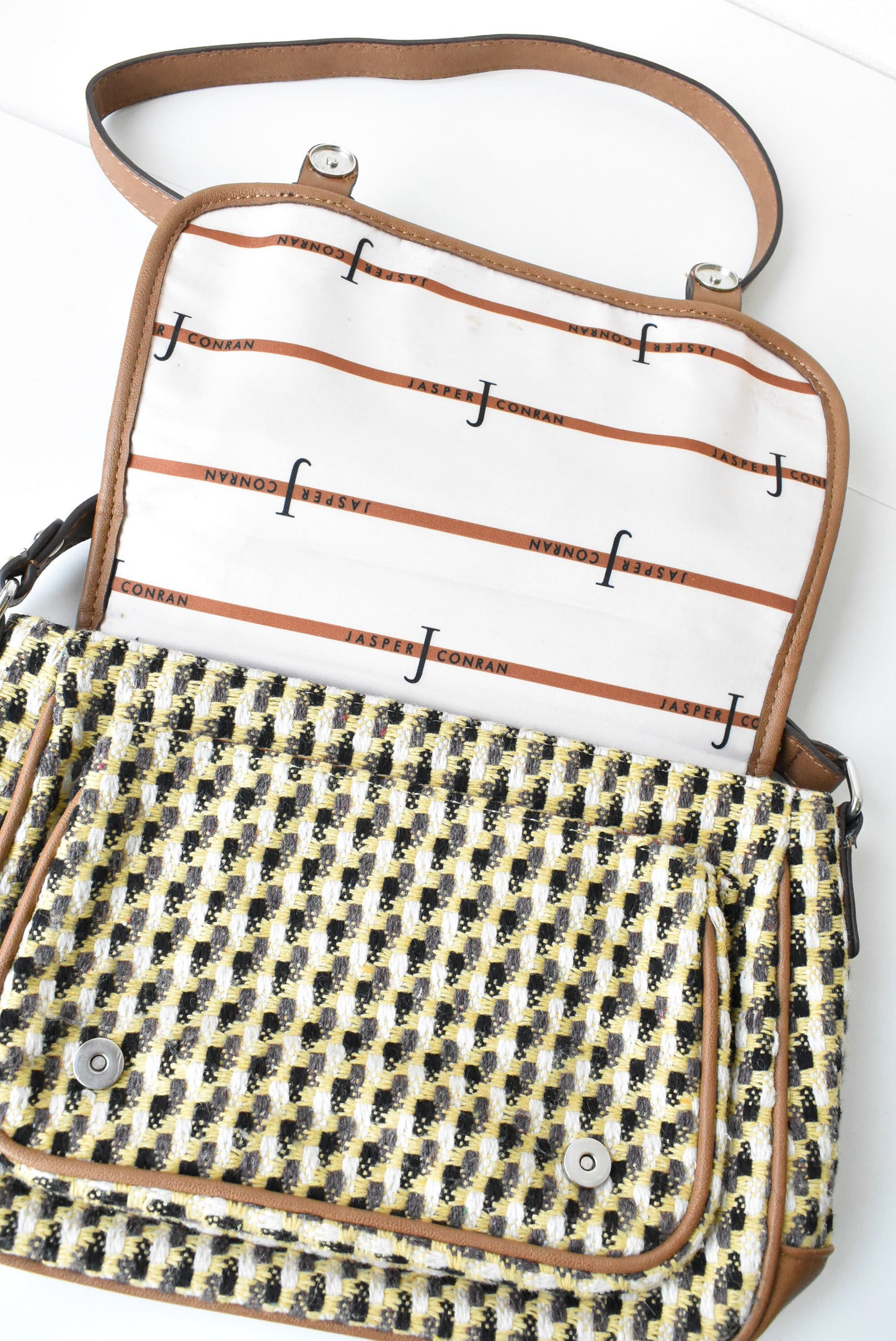 Jasper Conran woven-outer handbag