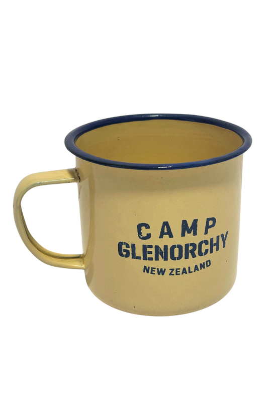 Camp Glenorchy metal mug