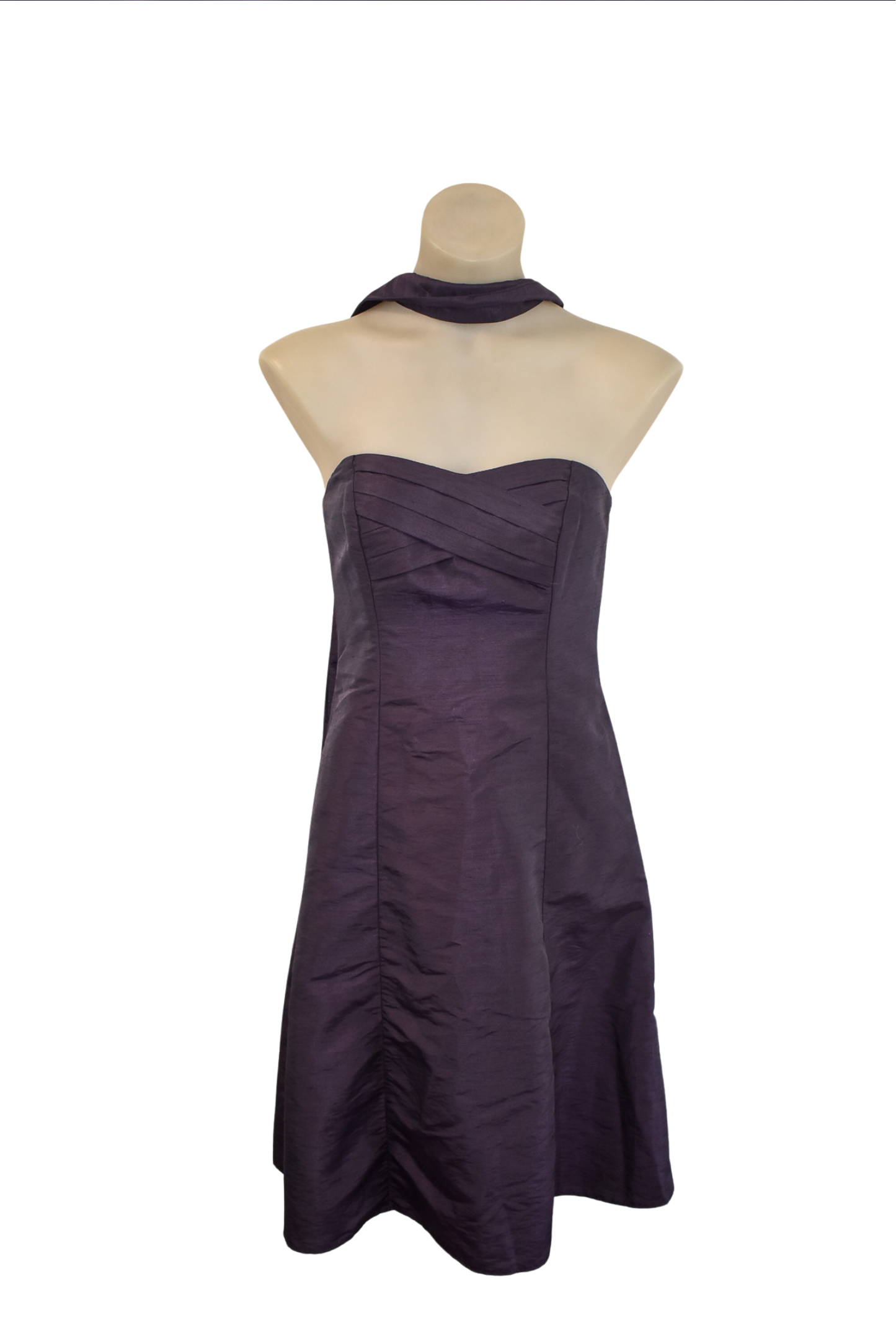 STAXS NZ made purple mini dress, 8