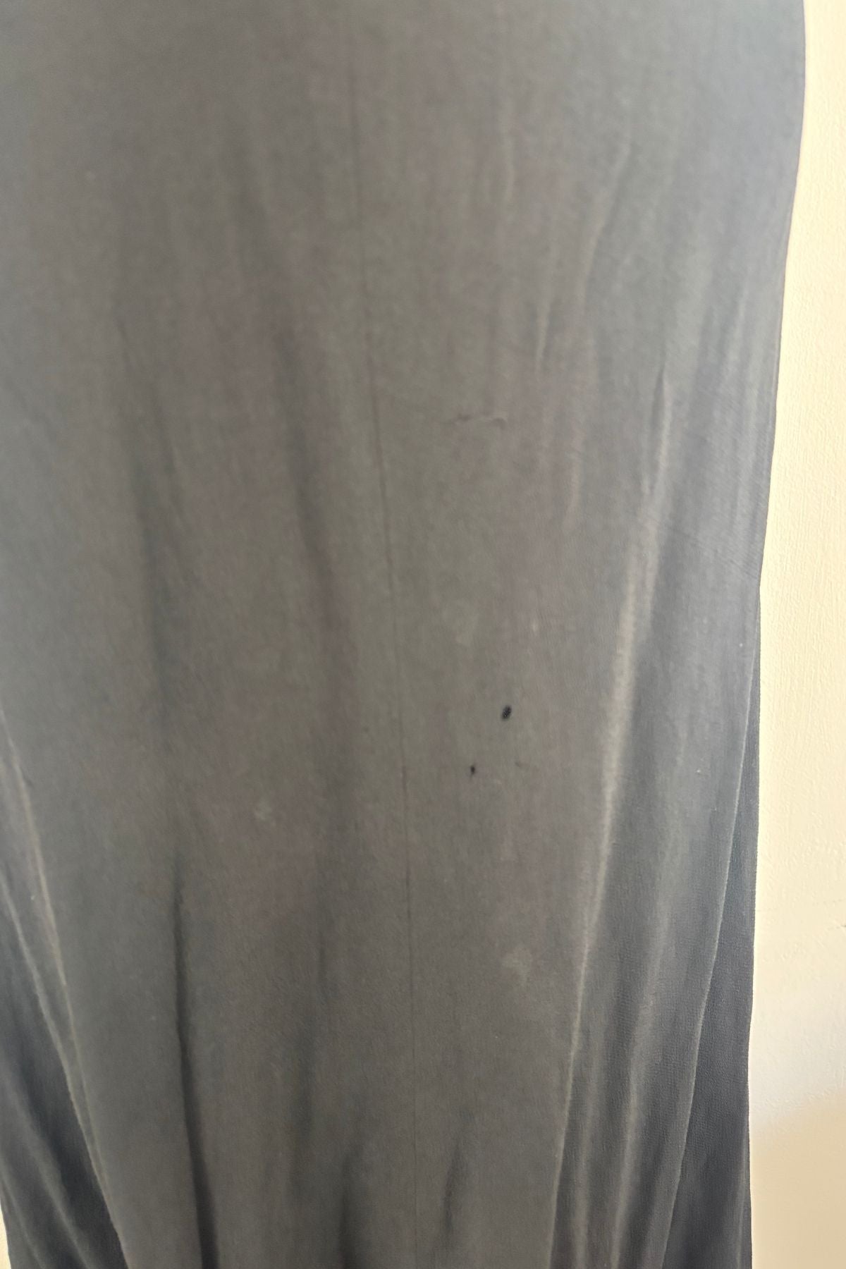 1930's black off the shoulder dress, XS