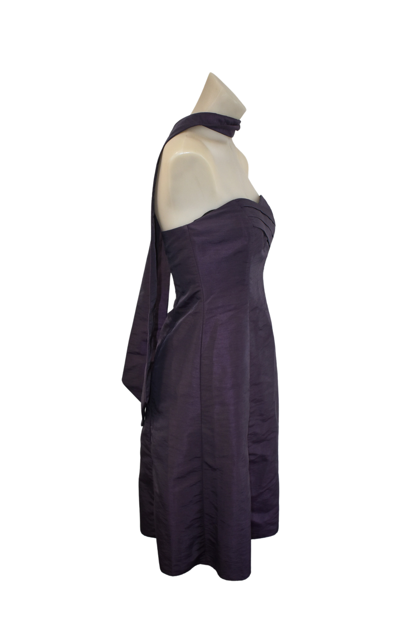 STAXS NZ made purple mini dress, 8