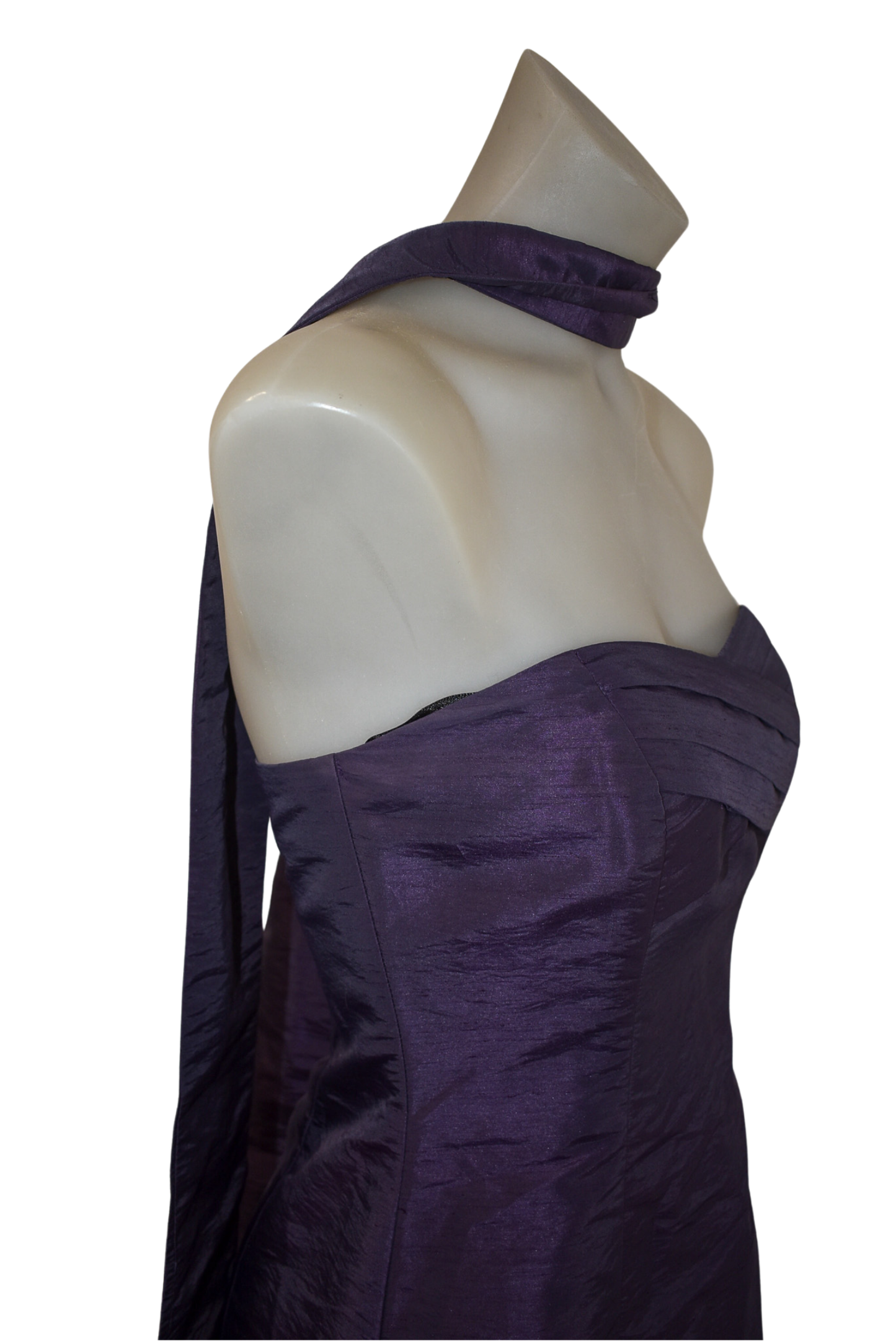 STAXS NZ made purple mini dress, 8