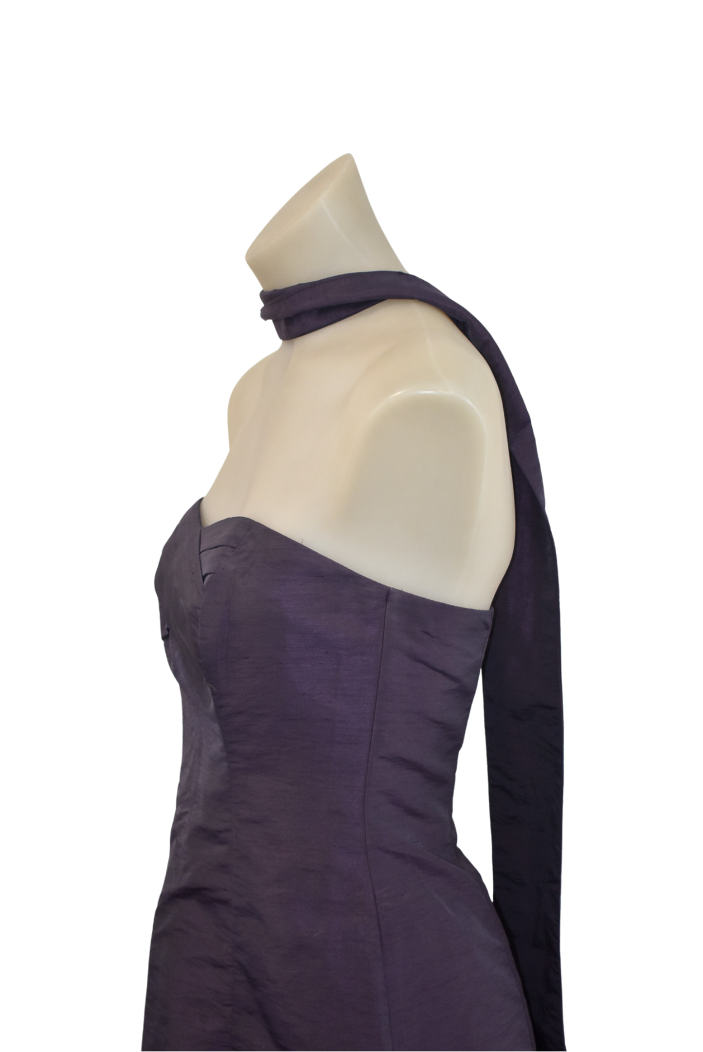 STAXS NZ made purple mini dress, 8