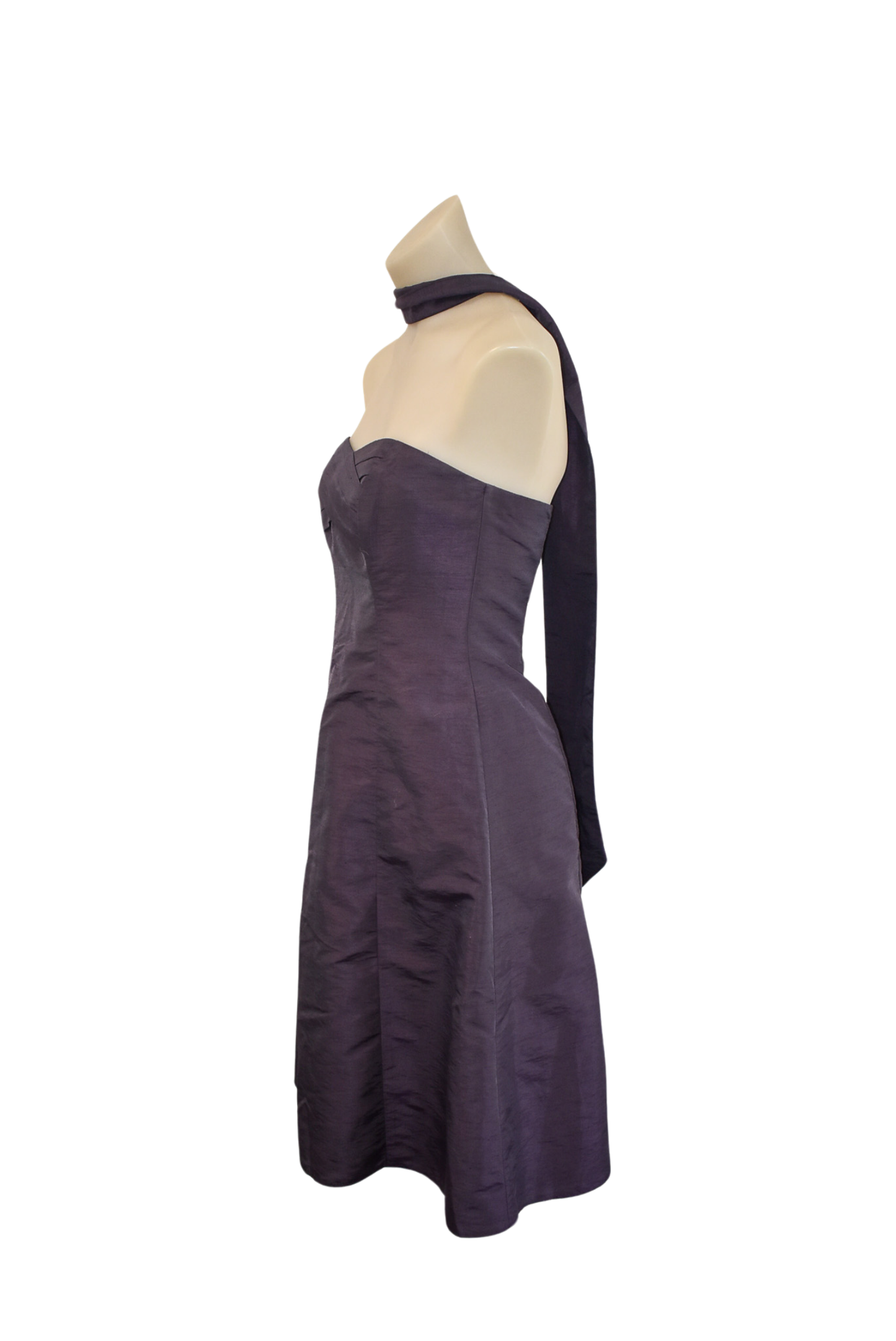 STAXS NZ made purple mini dress, 8