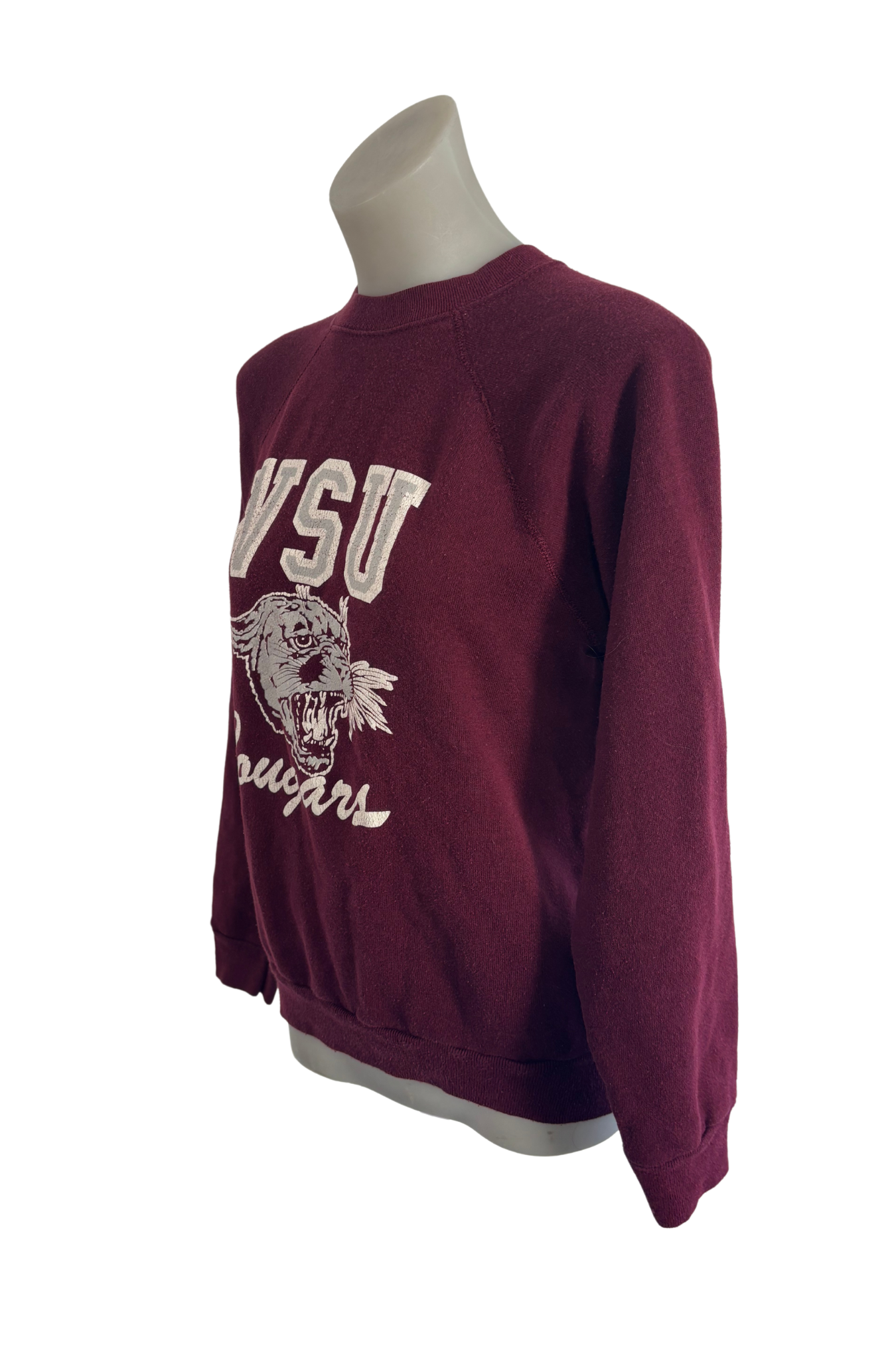 WSU cougar's vintage crewneck, S