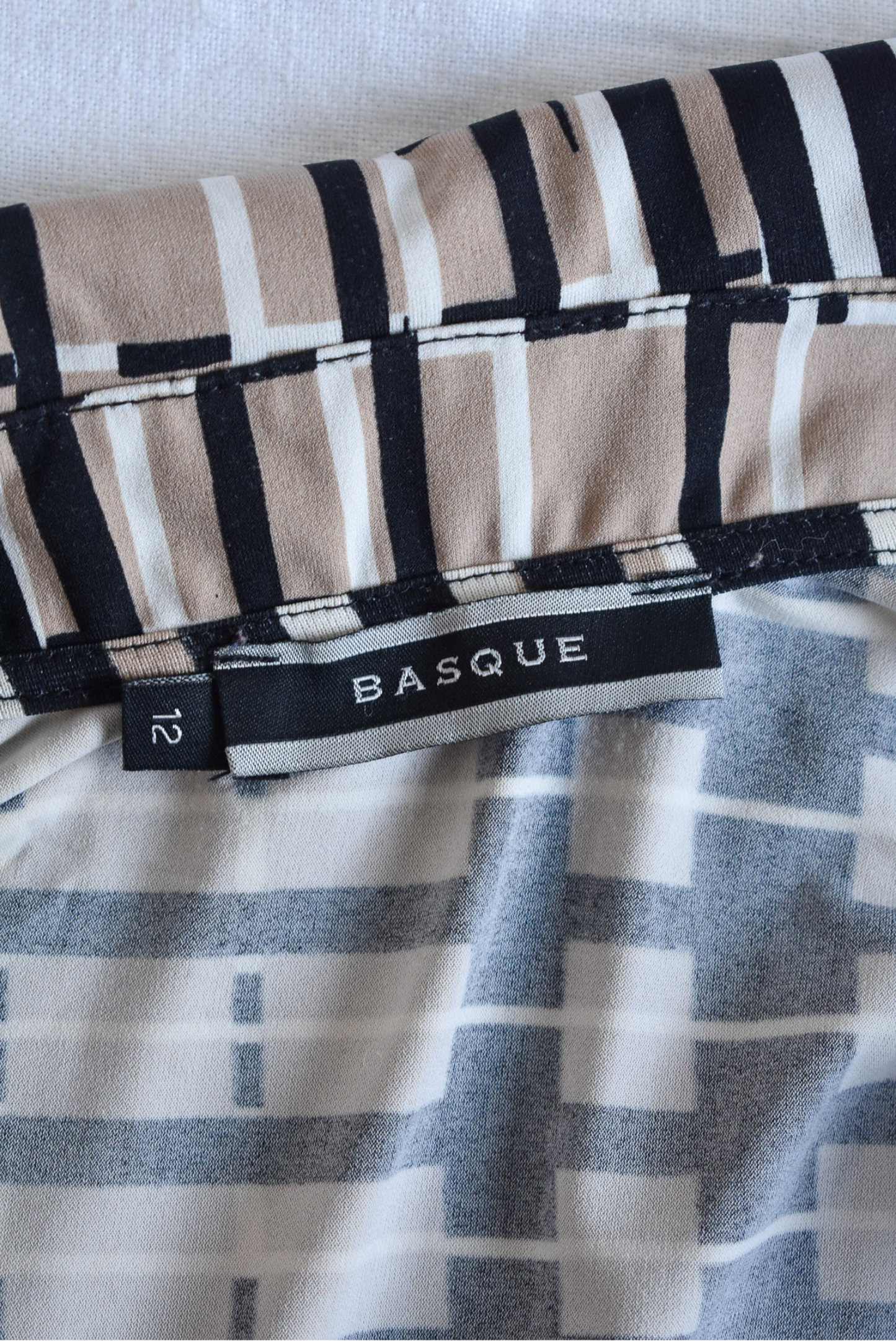 Basque Aussie made wrap dress, 12