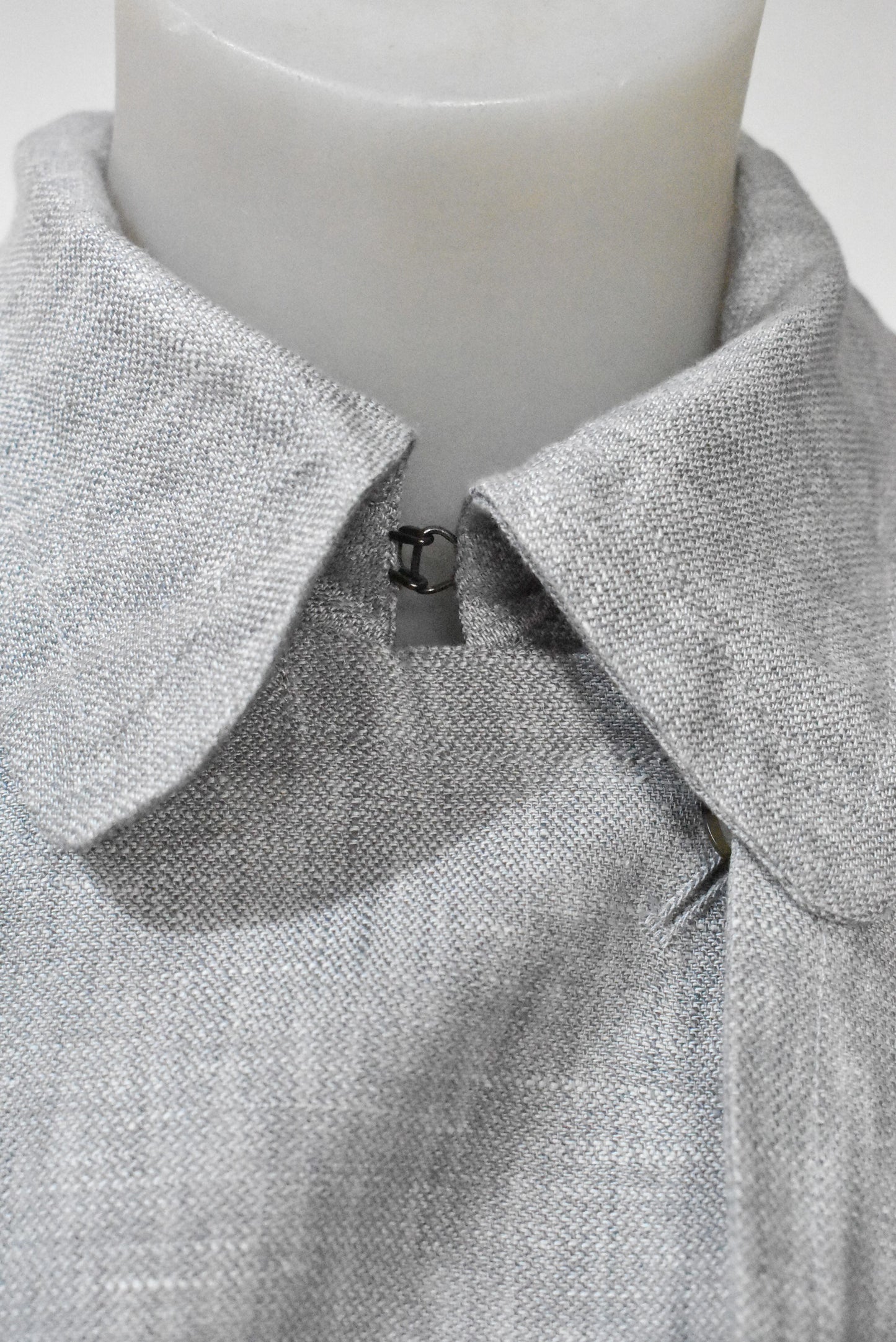 Trenery grey linen jacket, 8