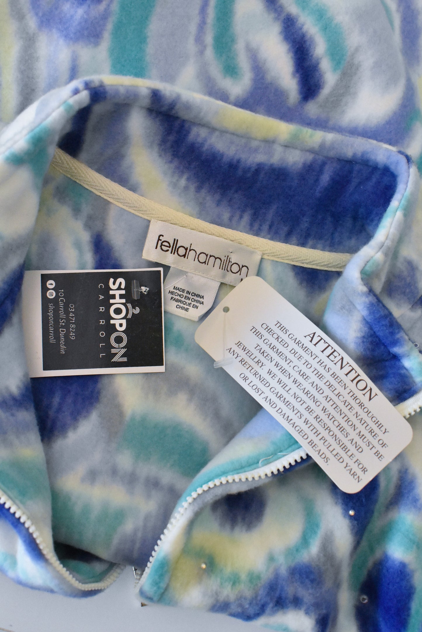 Fella Hamilton colourful fleece, M
