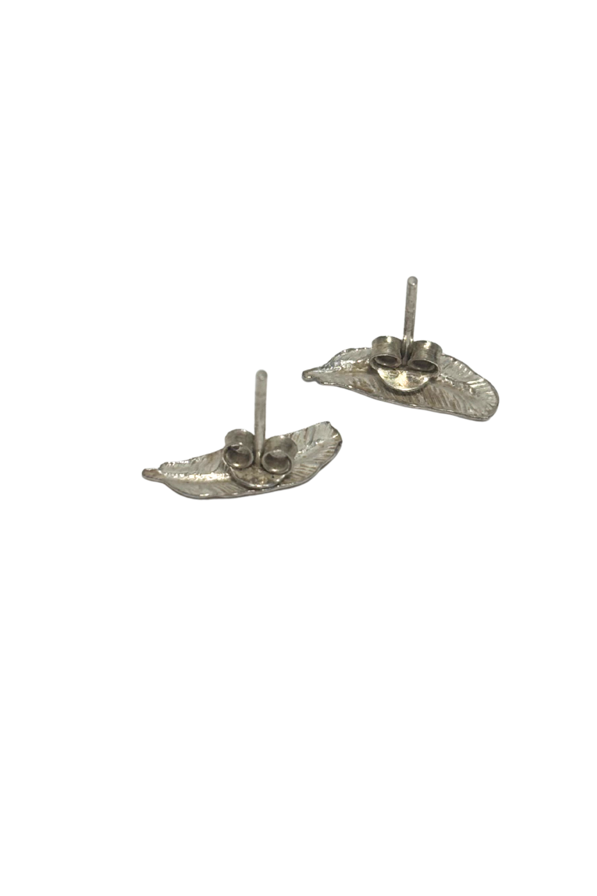 925 Silver feather earrings