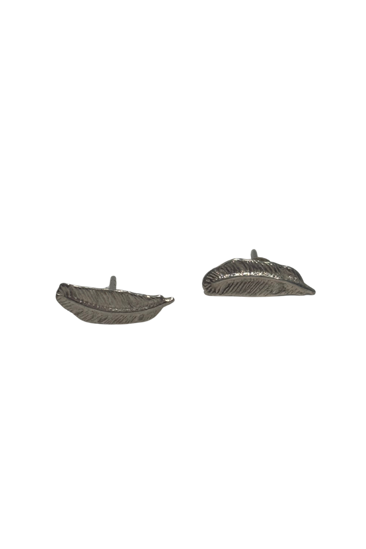 925 Silver feather earrings