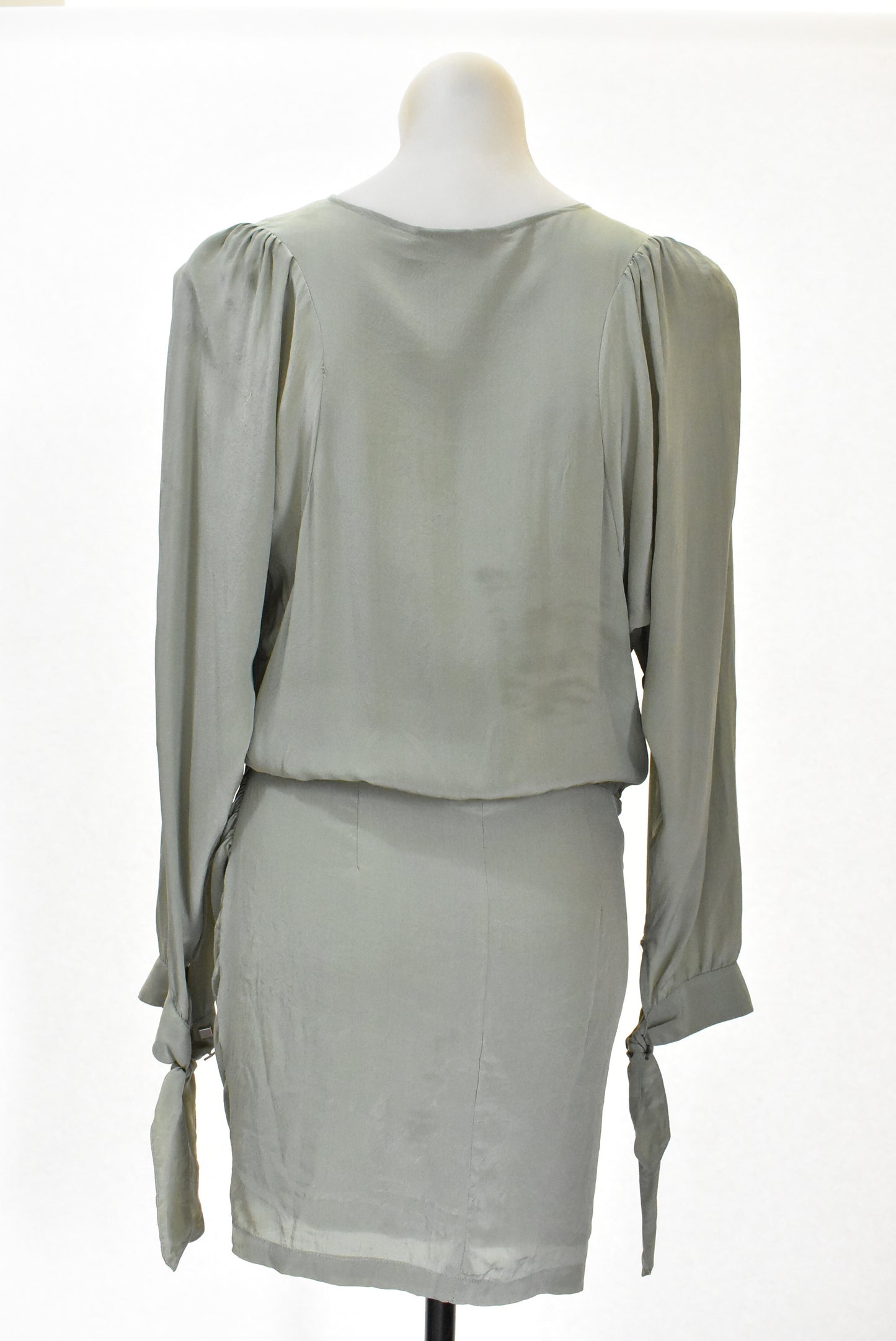 Maurie & Eve silk wrap front top, 8