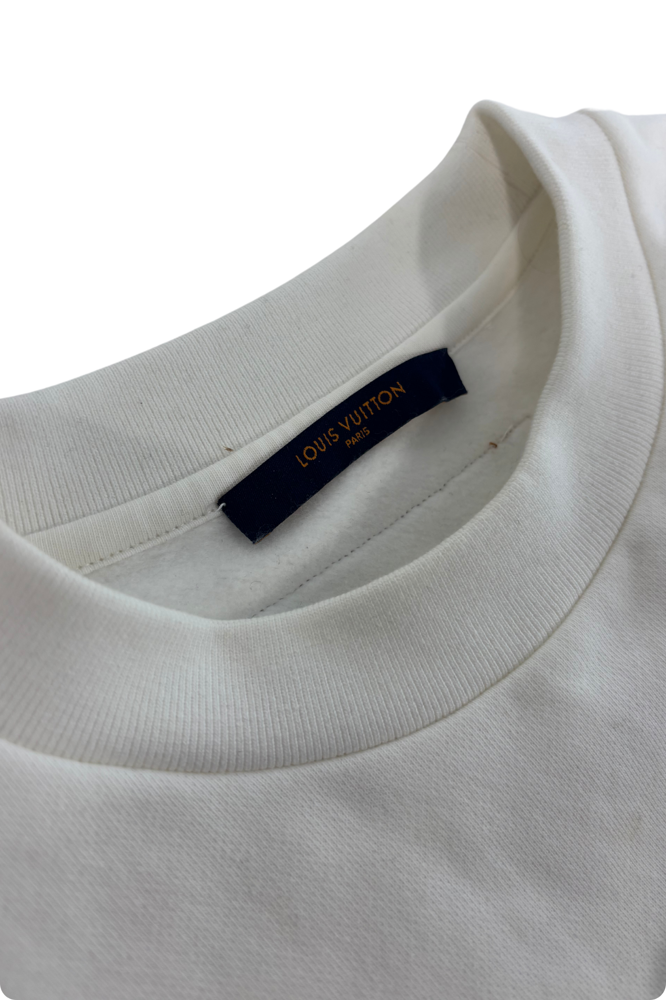 Louis Vuitton flower monogram embroidered jumper, L